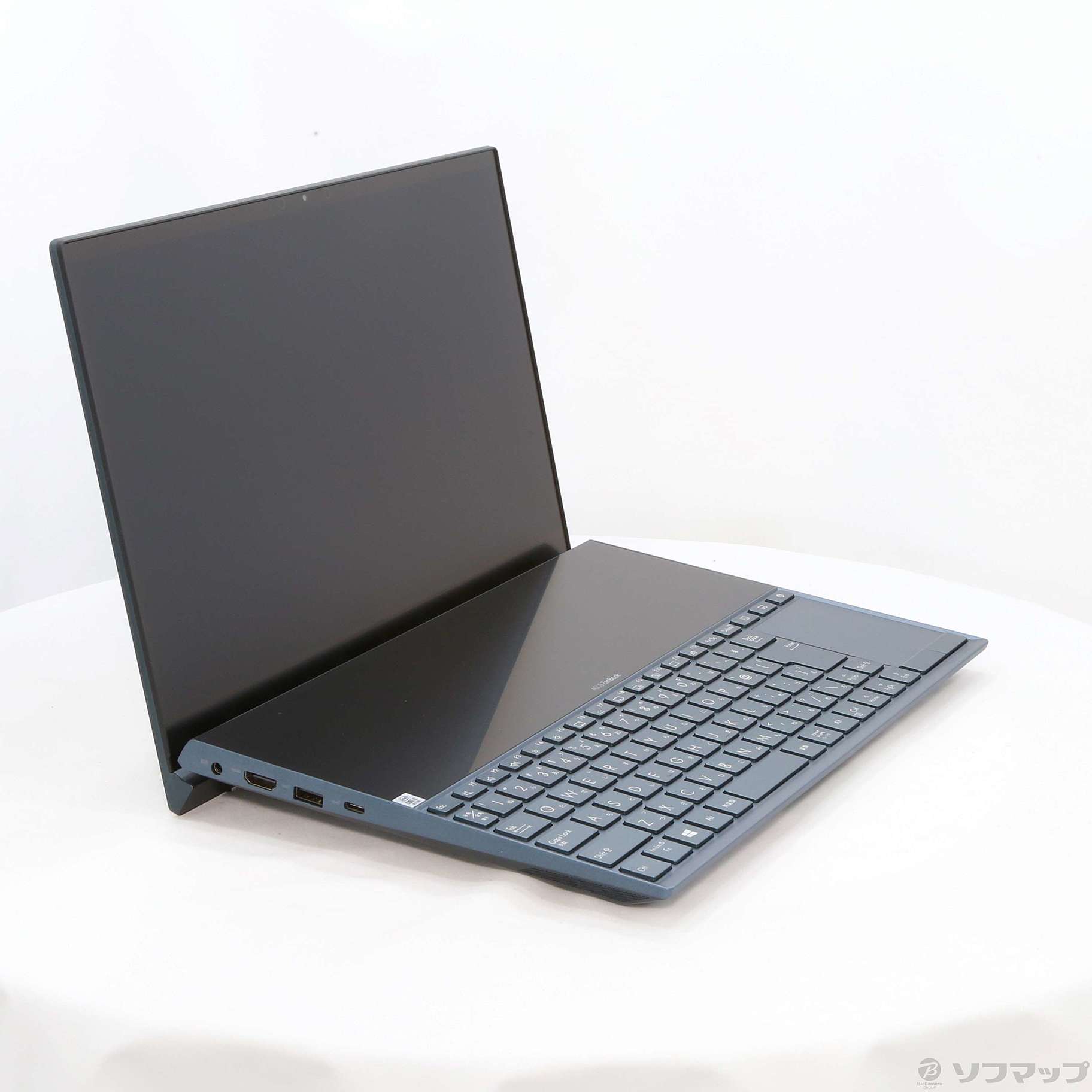 中古】ZenBook Duo UX481FL UX481FL-HJ122T セレスティアブルー