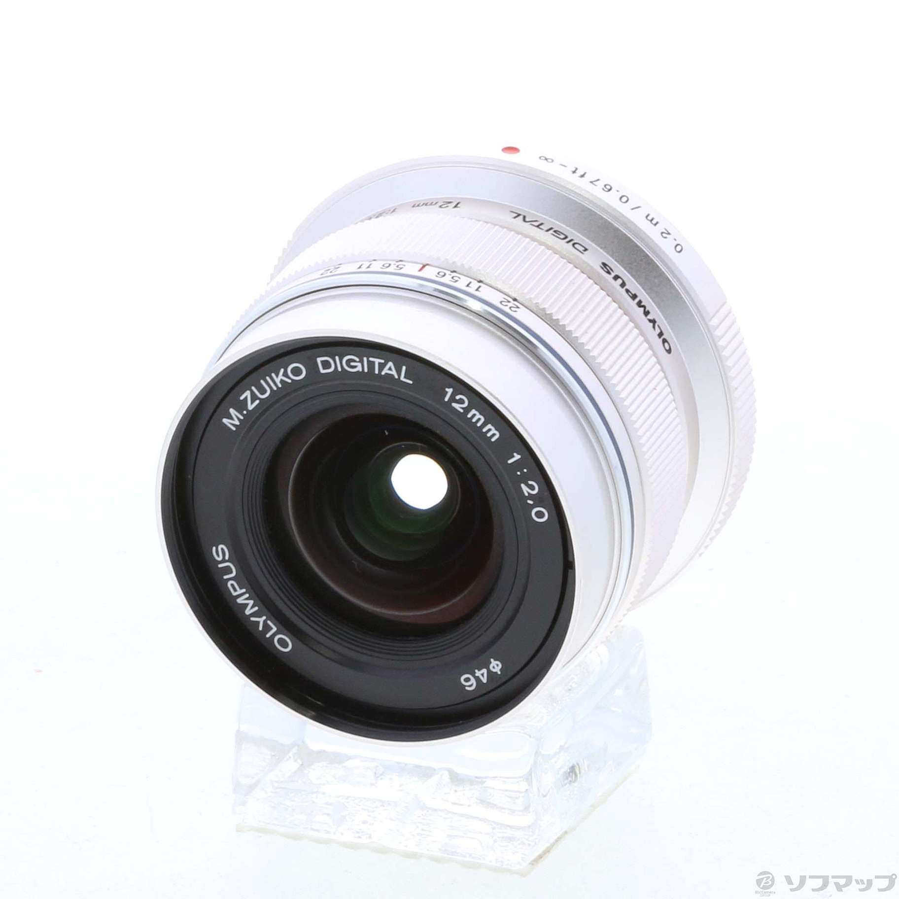 中古】〔展示品〕 M.ZUIKO DIGITAL ED 12mm F2.0 (レンズ／シルバー