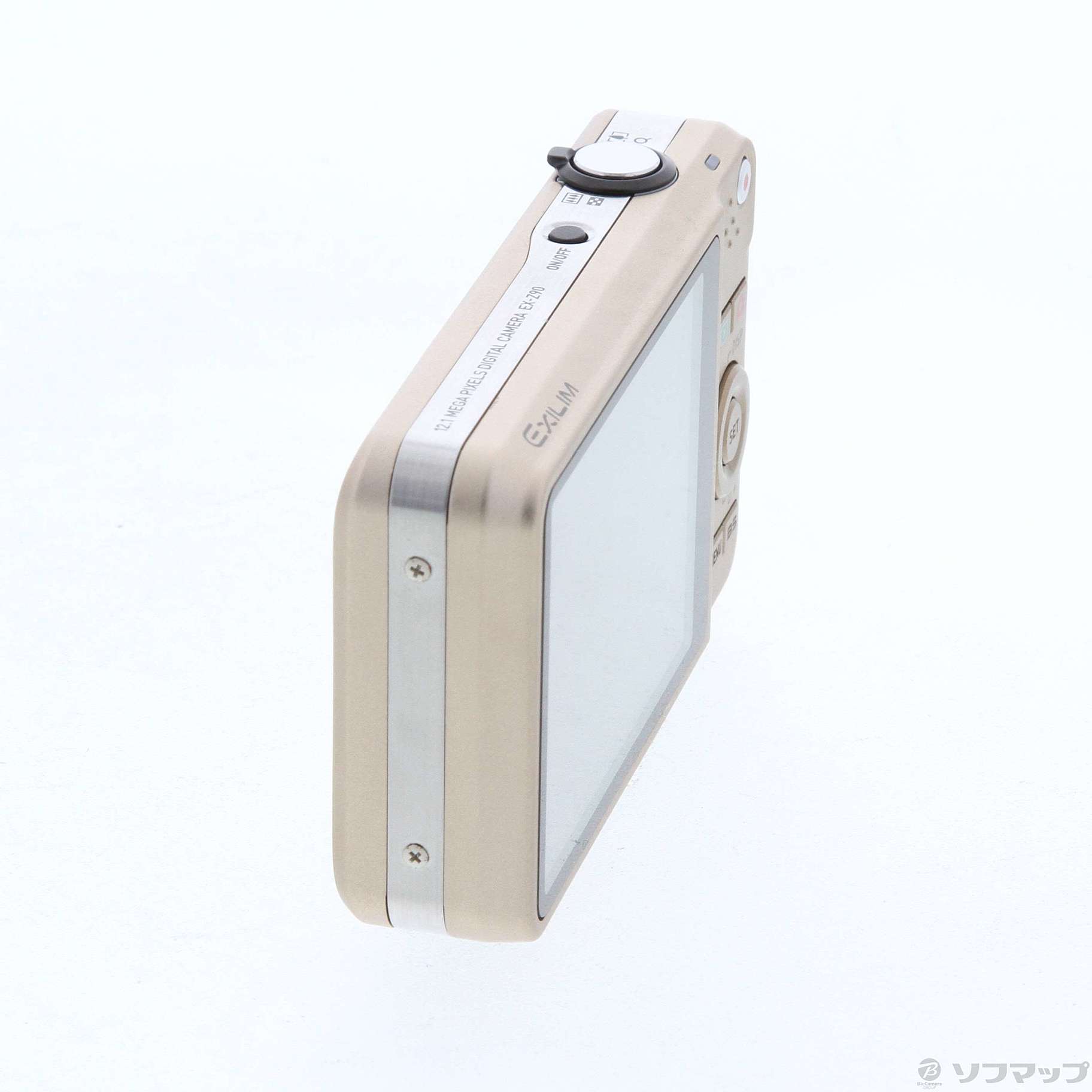 中古】EXILIM ZOOM EX-Z90GD (1210万画素／3倍ズーム／ゴールド) ◇06