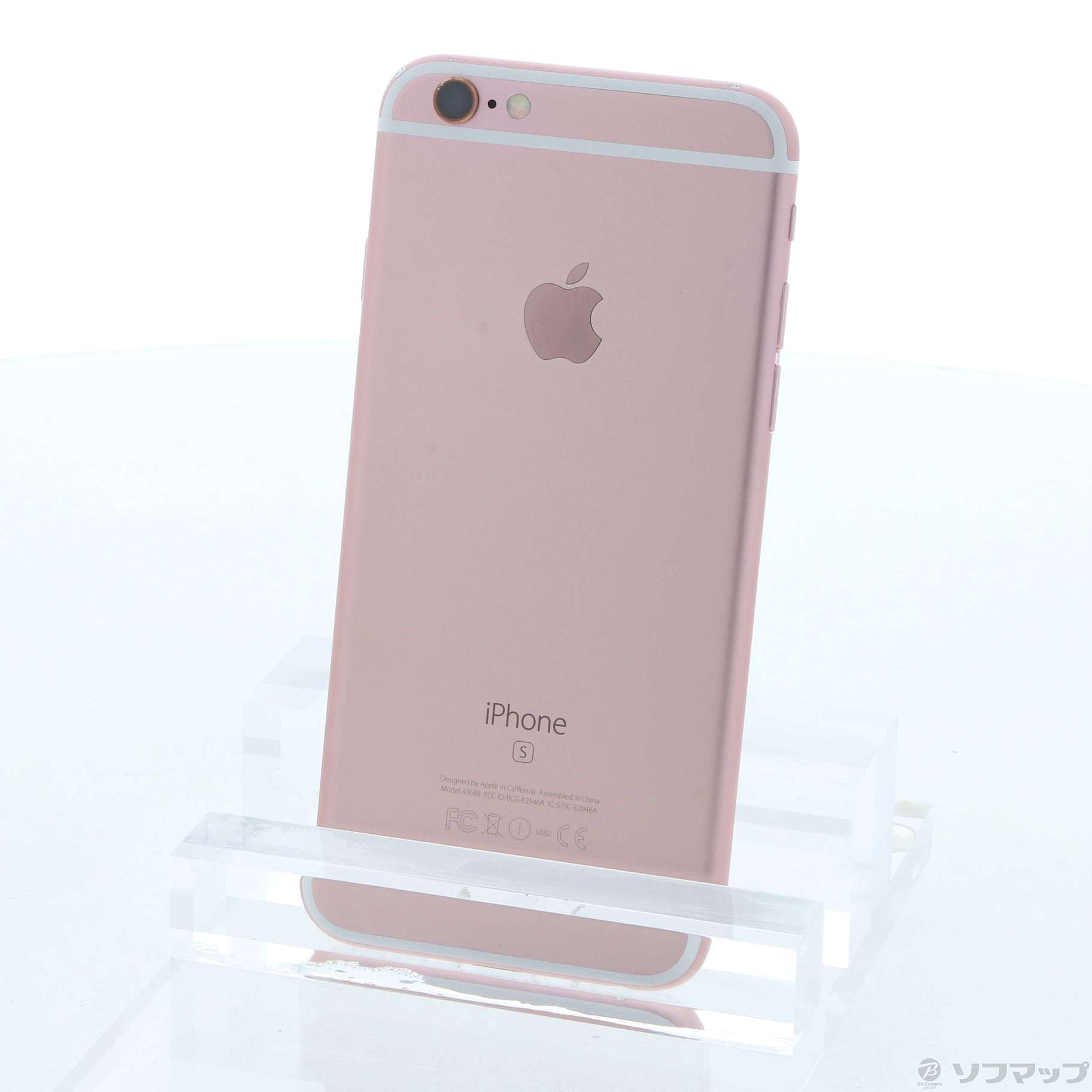 中古】iPhone6s 64GB ローズゴールド MKQR2J／A SIMフリー