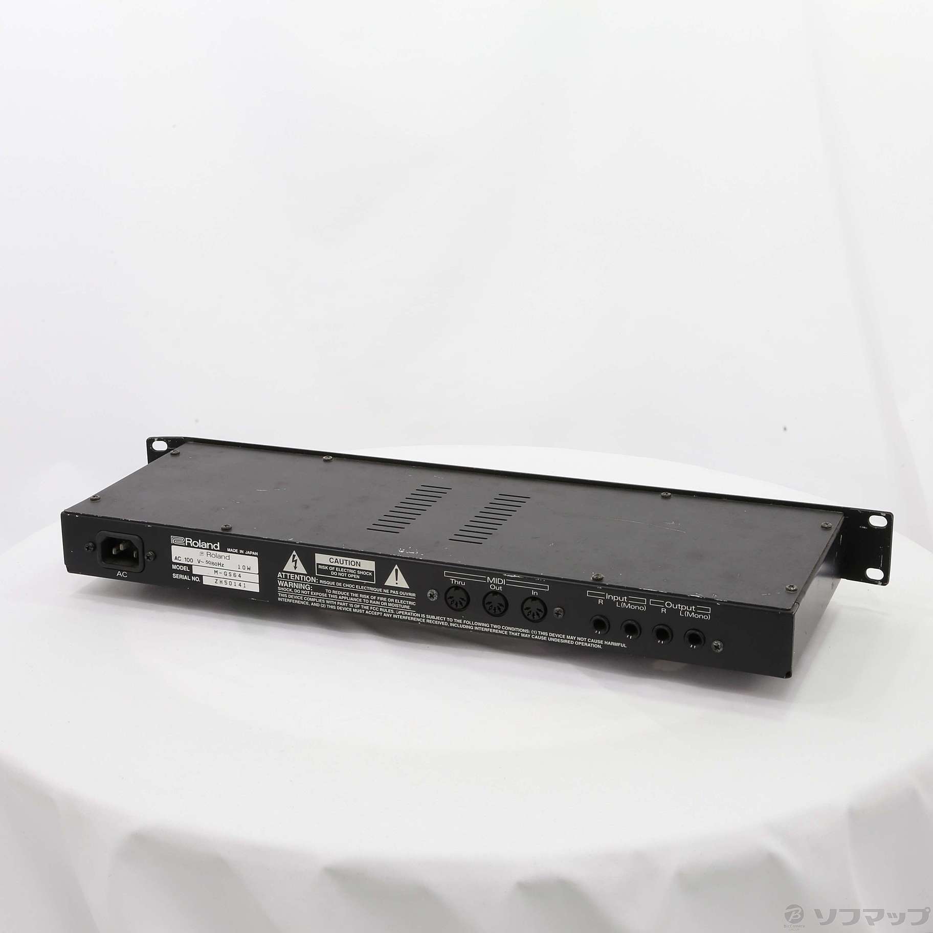 Roland M-GS64 サウンドエクスパンション 中古実働機 Roland M-GS64 サウンドエクスパンション 中古実働機