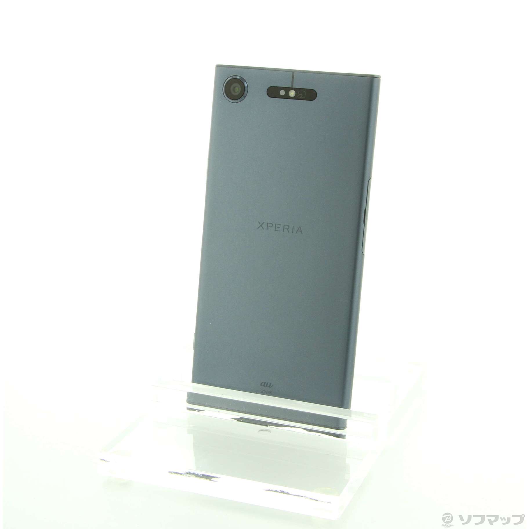 中古】Xperia XZ1 64GB ムーンリットブルー SOV36 auロック解除SIM