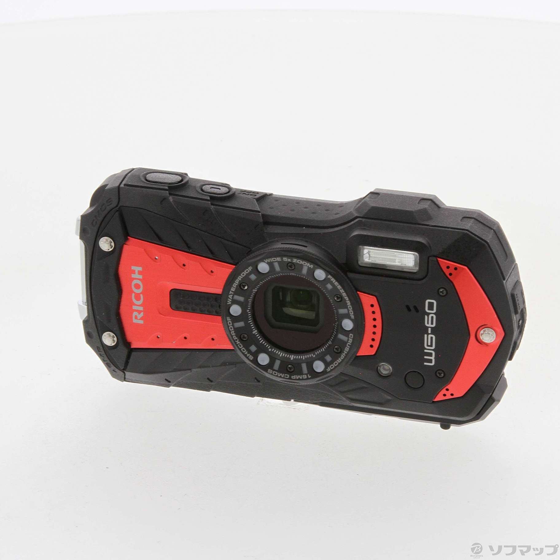 リコーイメージングRICOH WG-60 RED - コンパクトデジタルカメラ