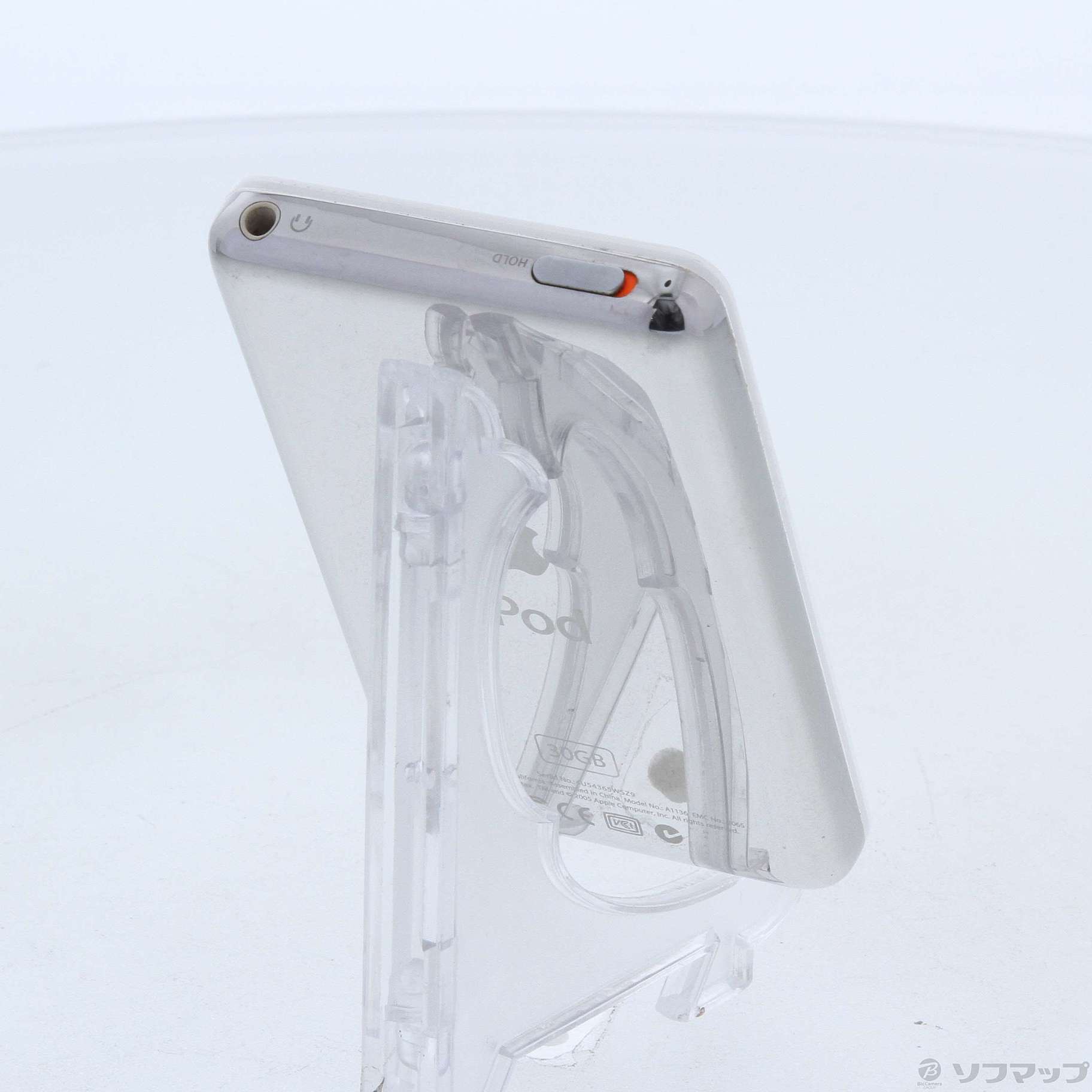 中古】iPod第5世代 HDD30GB ホワイト MA002J／A ◇09/09(木)新入荷