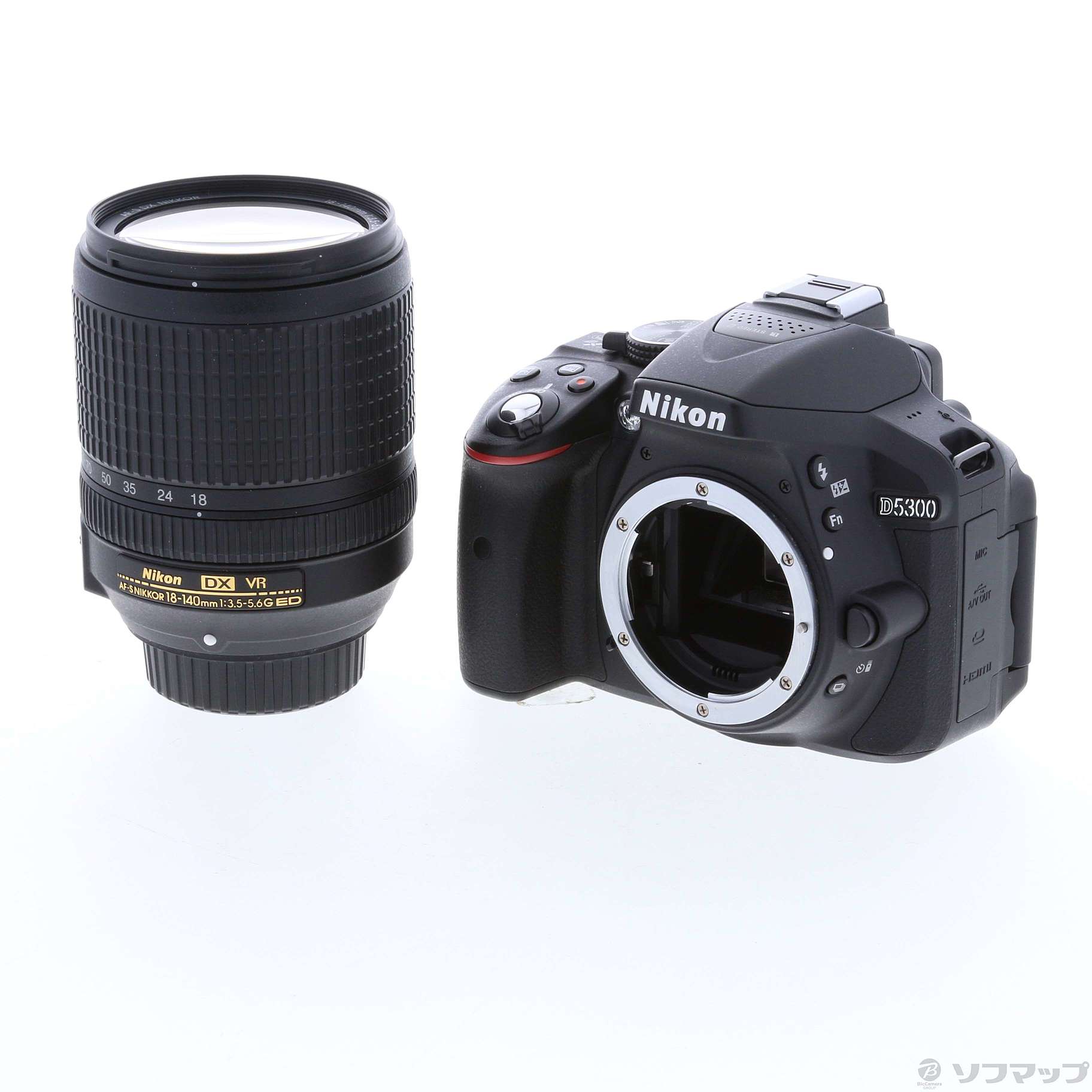 NIKON D5300 18-140 VR レンズキット ブラック (2410万画素／SDXC)