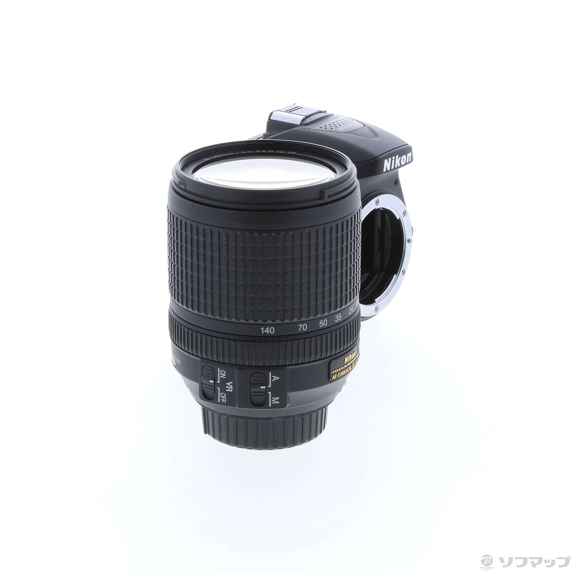 中古】NIKON D5300 18-140 VR レンズキット ブラック (2410万画素 