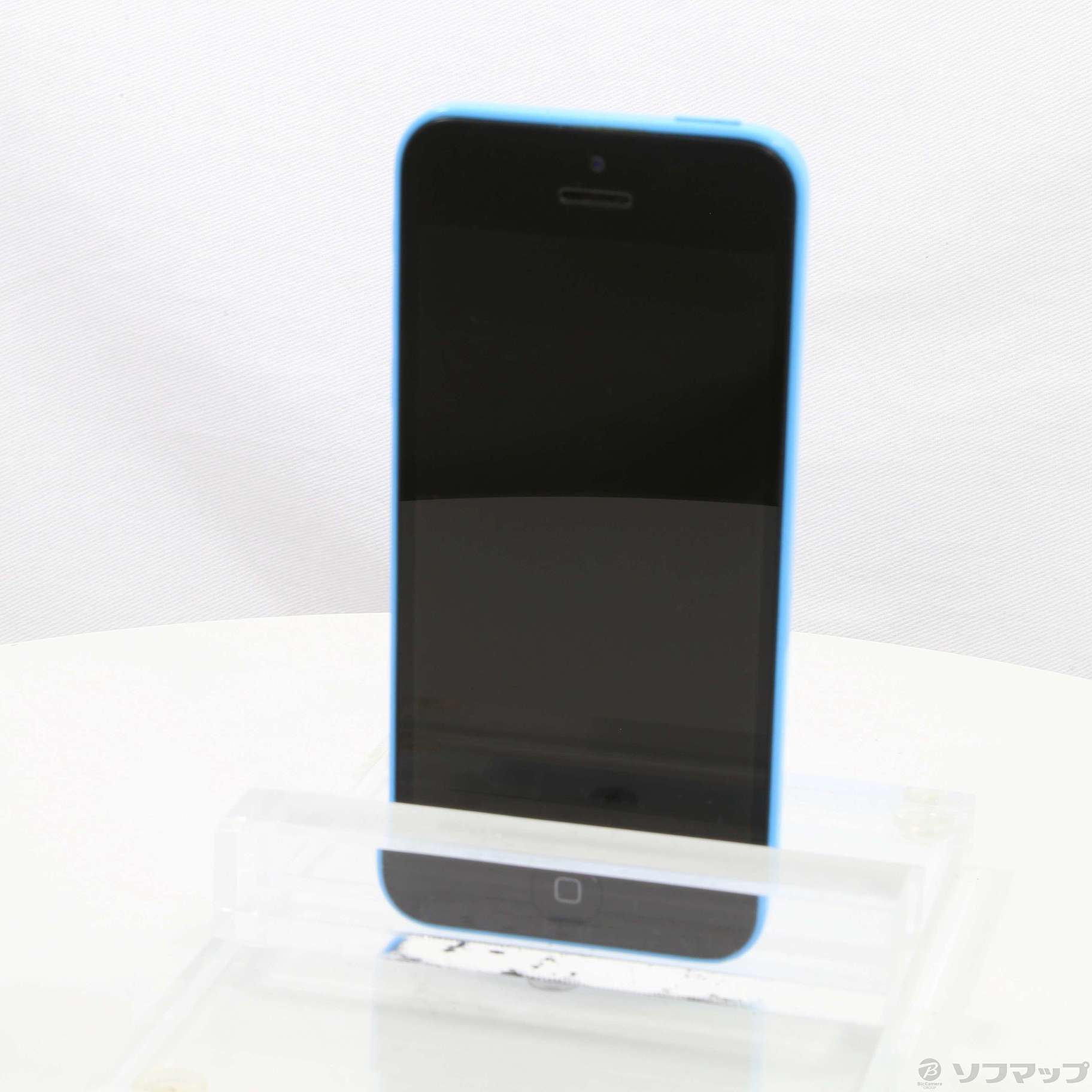中古】iPhone5C 32GB ブルー MF151J／A docomo [2133032607386