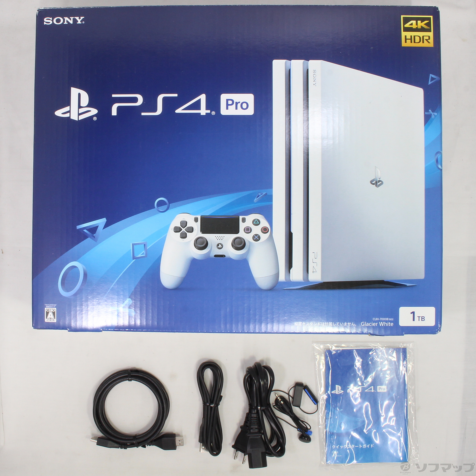 PS4 グレイシャーホワイト1TB CUH-7000B シリーズ