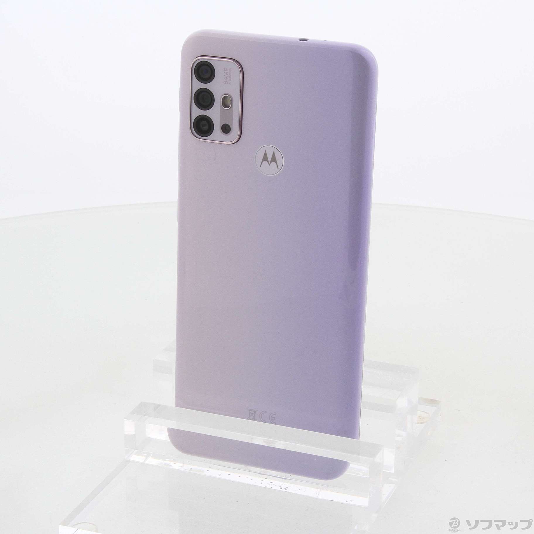 中古】moto g30 128GB パステルスカイ PAML0005JP SIMフリー ◇07/05