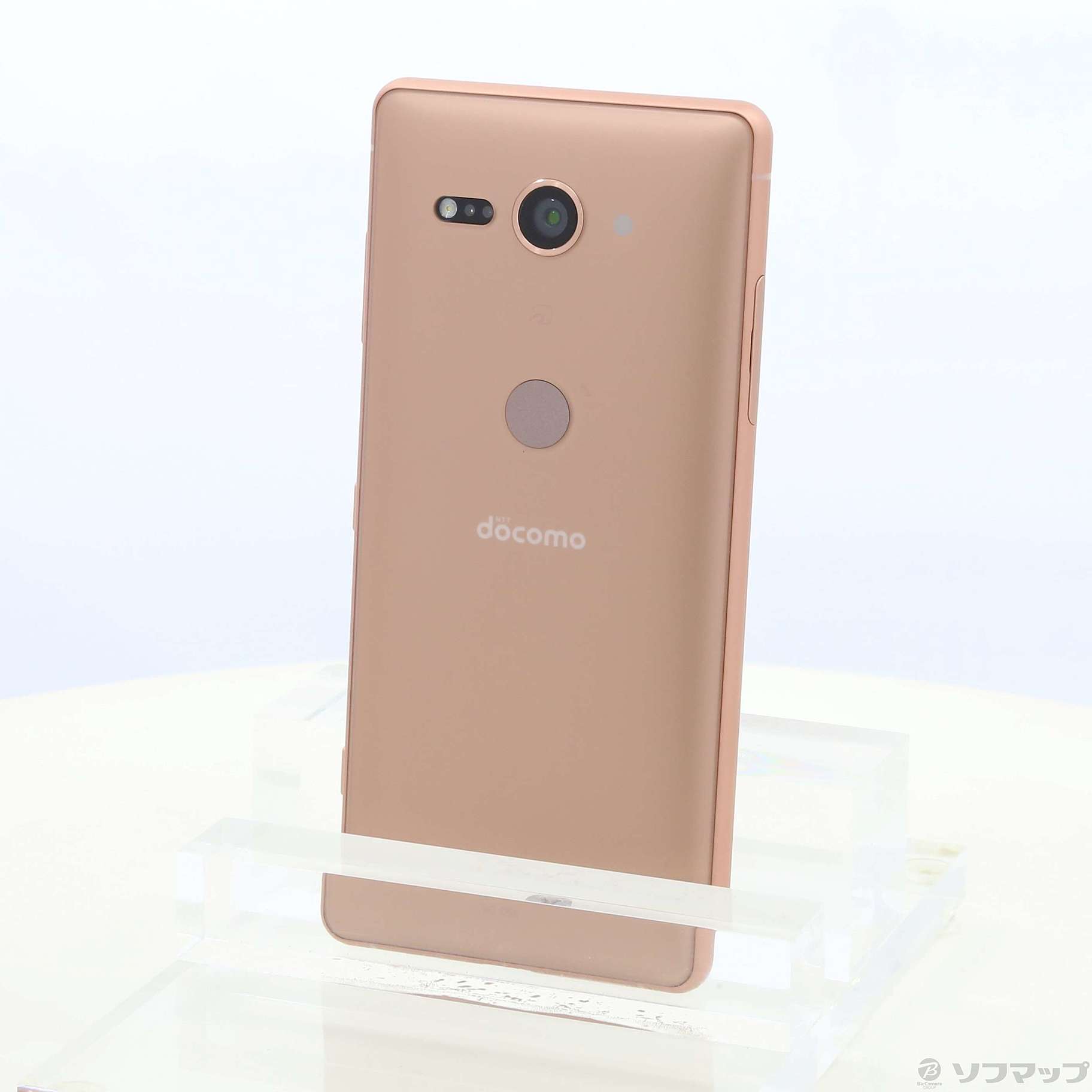 中古】Xperia XZ2 Compact 64GB コーラルピンク SO-05K docomoロック
