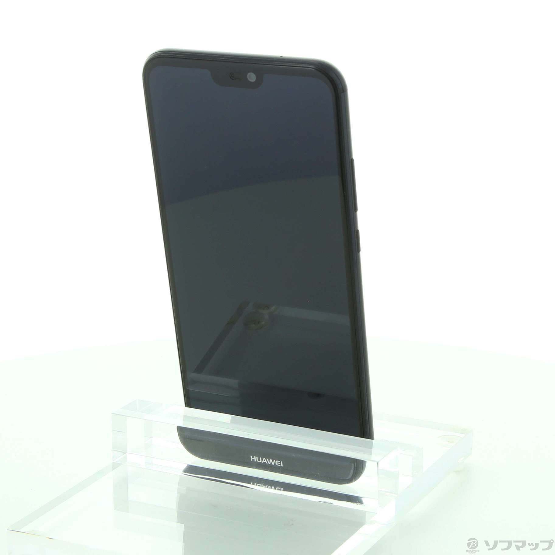 中古】HUAWEI P20 lite 64GB ミッドナイトブラック HWV32 au
