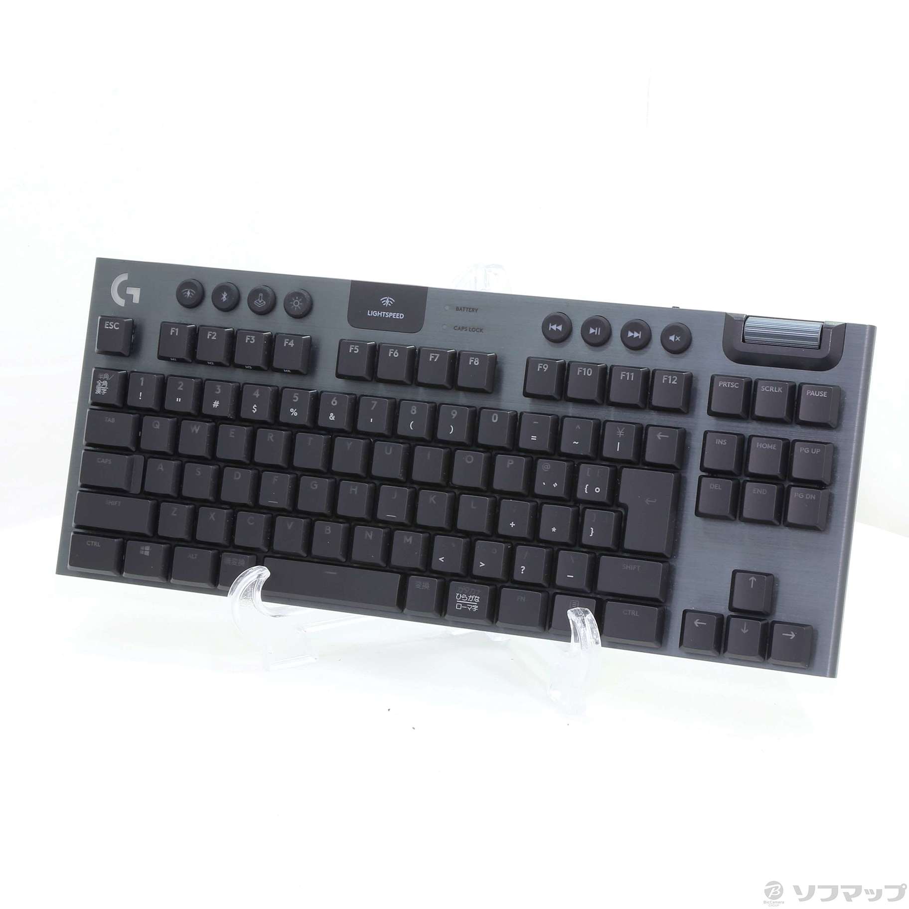 中古】G913 ゲーミングキーボード クリッキー G913-TKL-CKBK ブラック