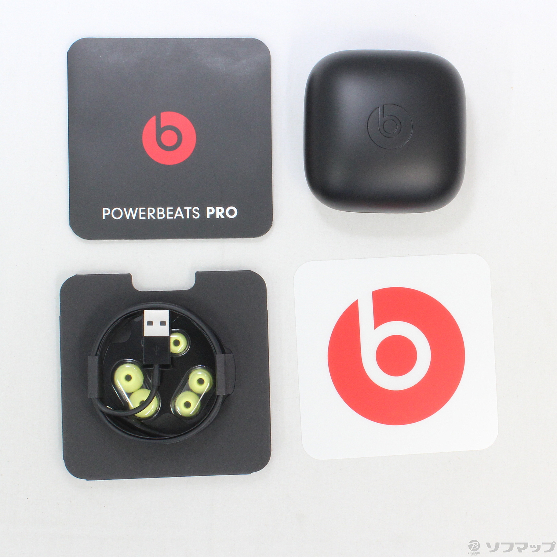 中古】〔展示品〕 Powerbeats Pro スプリングイエロー MXY92PA／A ◇06