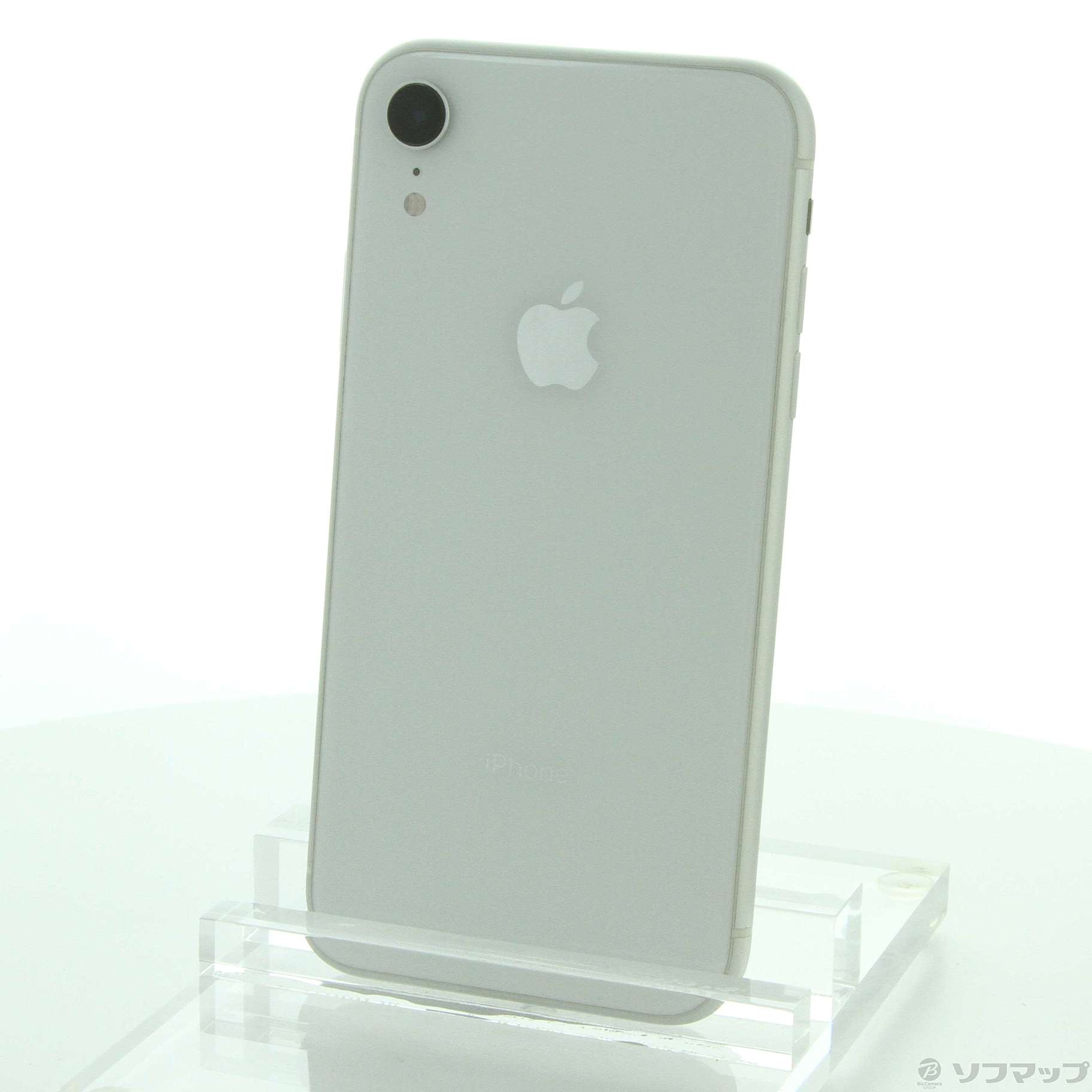 中古】セール対象品 〔展示品〕 iPhoneXR 64GB ホワイト 3D836J／A SIM