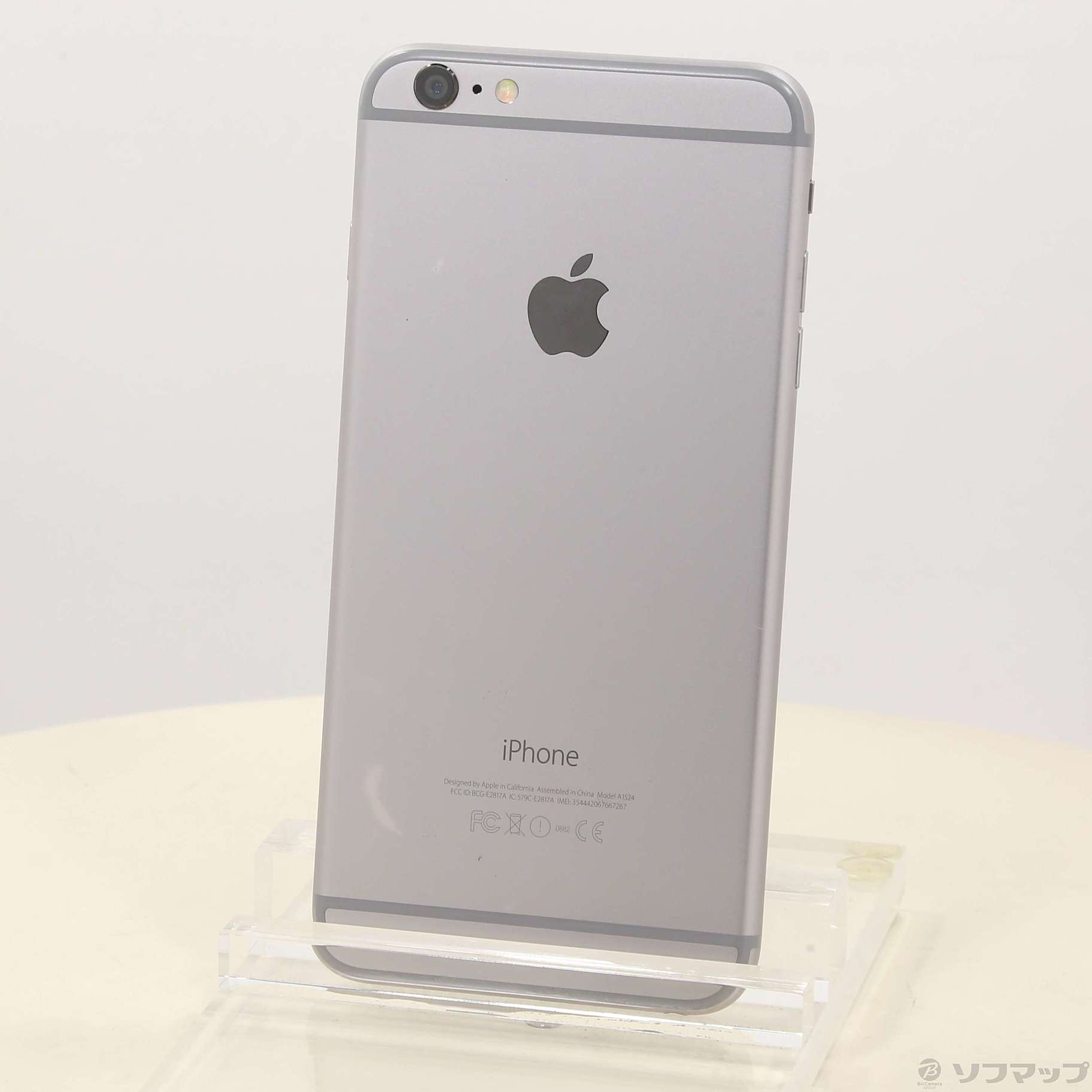 iPhone6 Plus 128GB スペースグレイ MGAC2J／A SoftBank