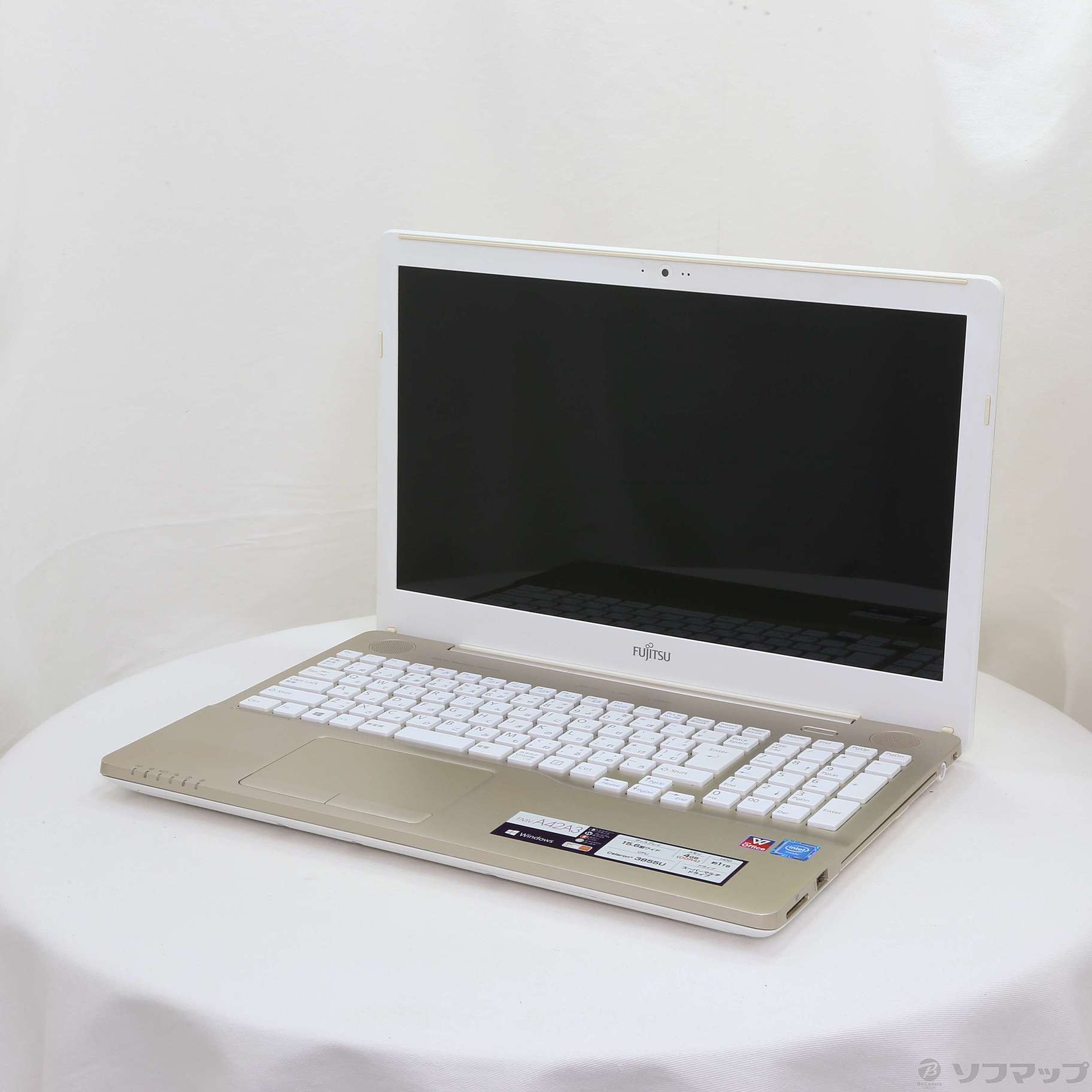 中古】LIFEBOOK AH42／A3 FMVA42A3G シャンパンゴールド 〔Windows 10〕 [2133032648068] -  リコレ！|ビックカメラグループ ソフマップの中古通販サイト