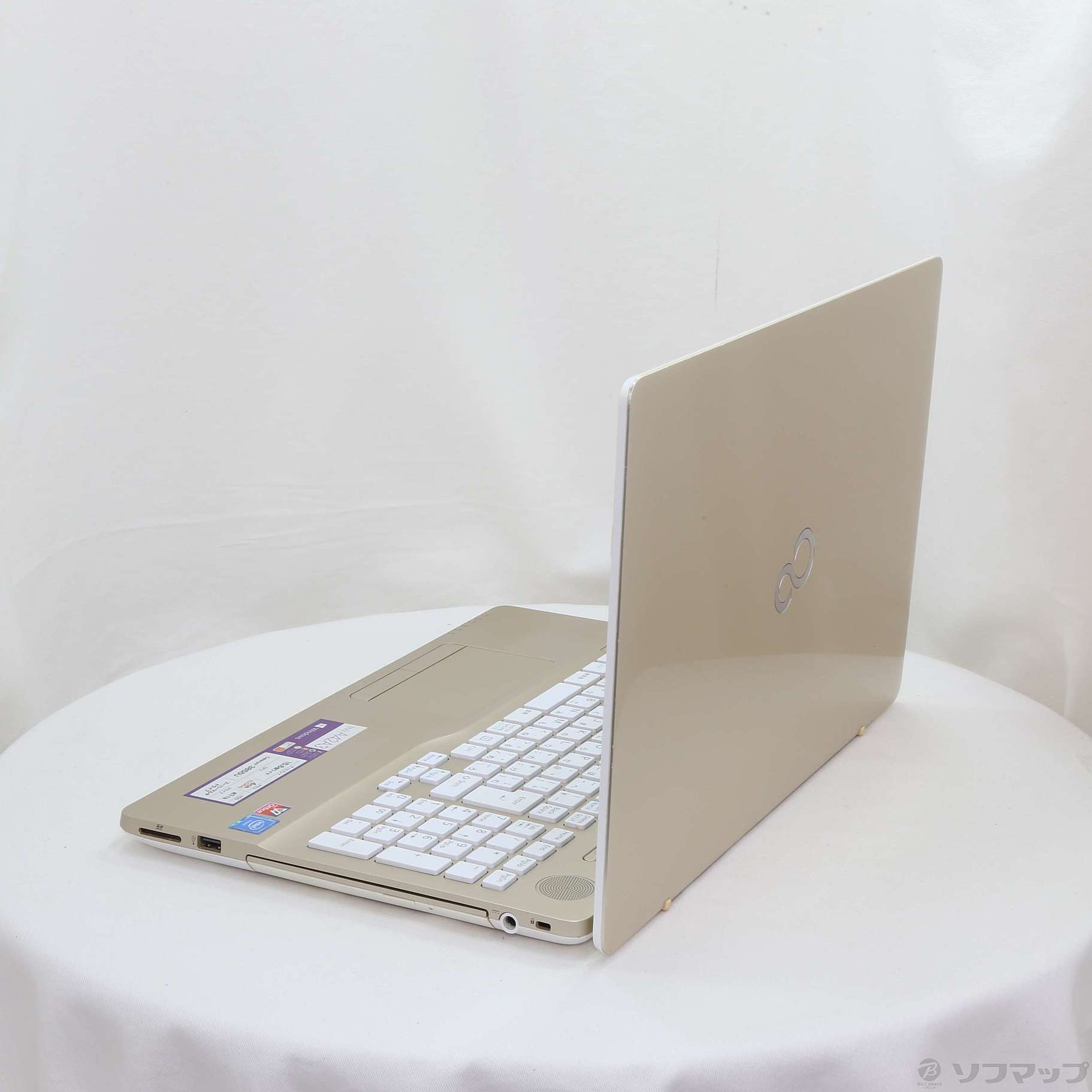 中古】LIFEBOOK AH42／A3 FMVA42A3G シャンパンゴールド 〔Windows 10