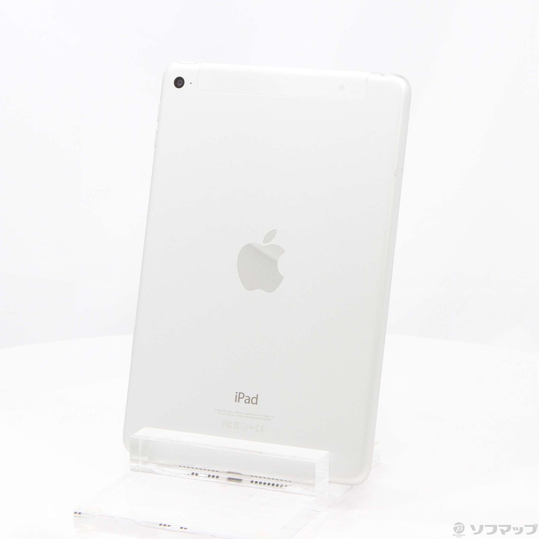 中古 Ipad Mini 4 128gb シルバー Nk772j A Simフリー リコレ ソフマップの中古通販サイト