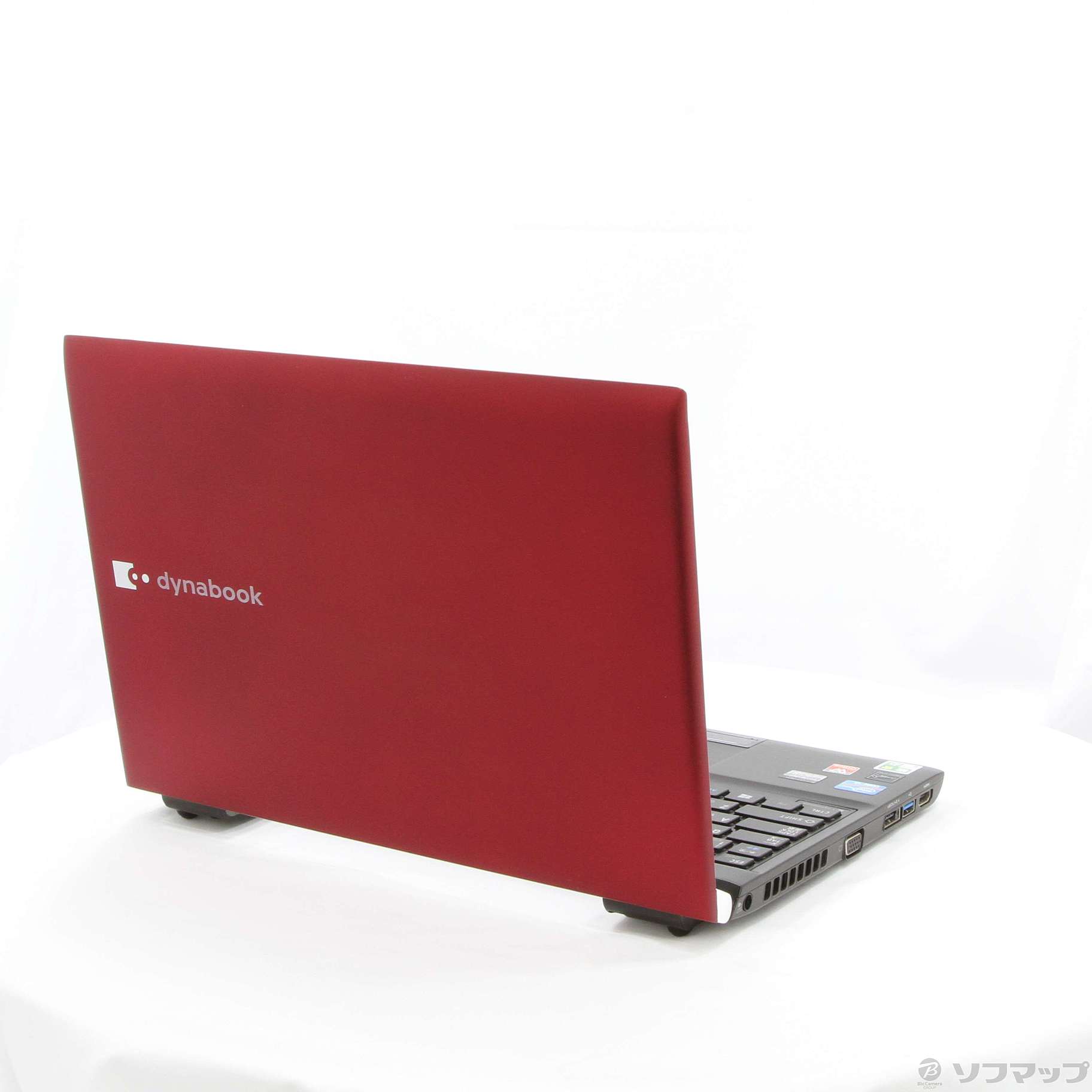 東芝　R732　赤サクサクPC　SSD WIN10 Office　外付テンキー 中古】格安安心パソコン dynabook R732／E26HR PR73226HSNRE