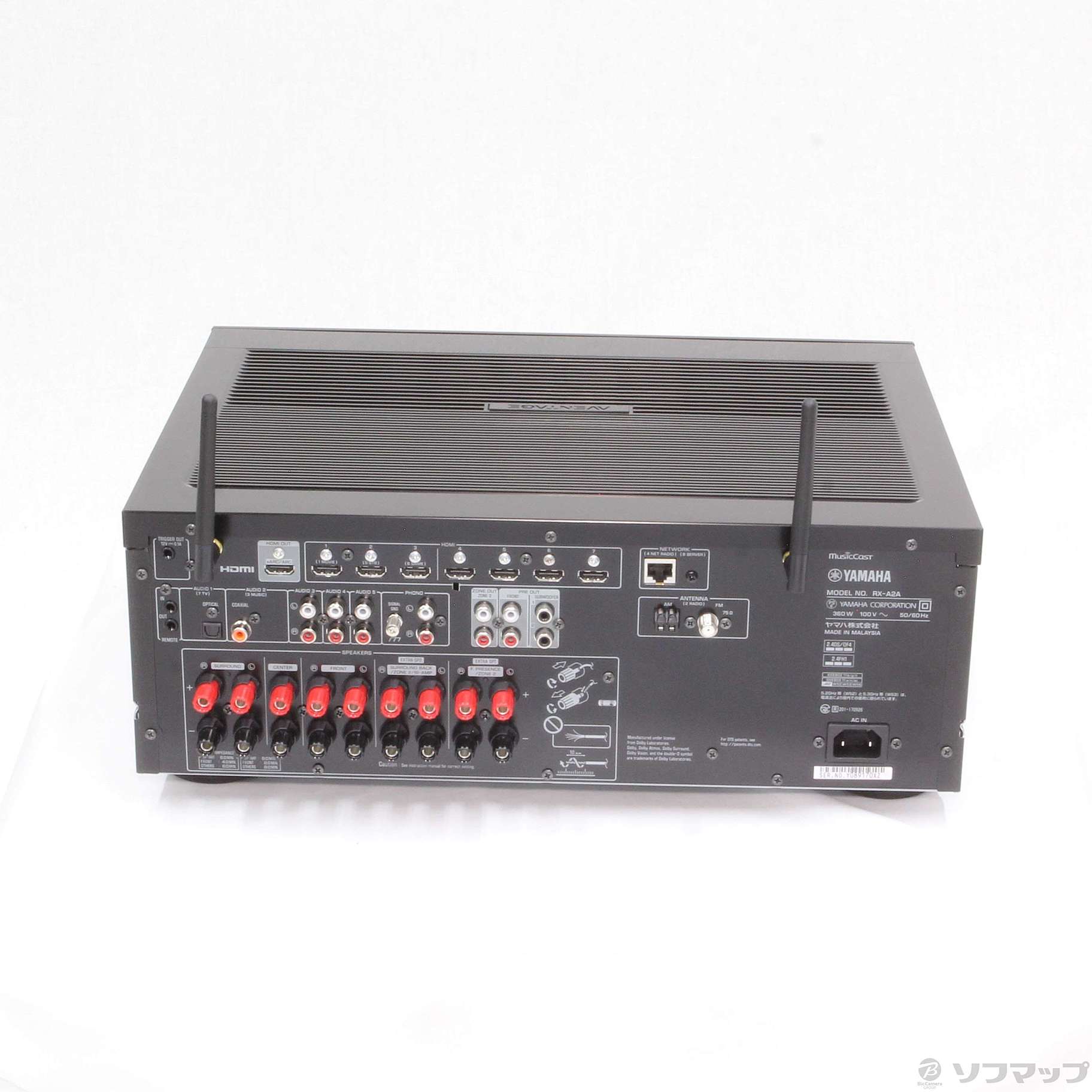 中古】〔展示品〕 RX-A2A AVレシーバー [2133032662491] - リコレ