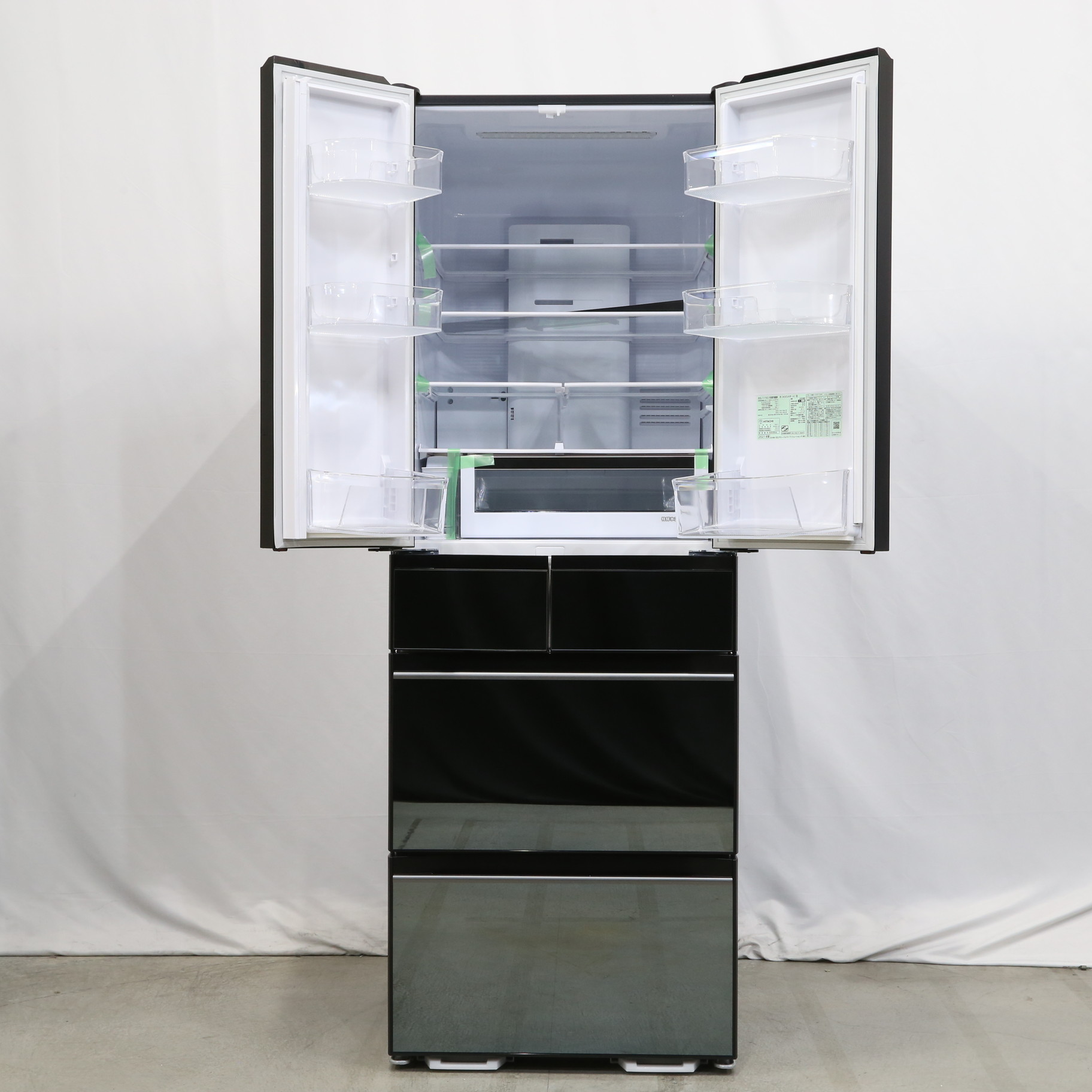 中古】〔展示品〕冷蔵庫クリスタルミラー R-HX54R-X ［6ドア 