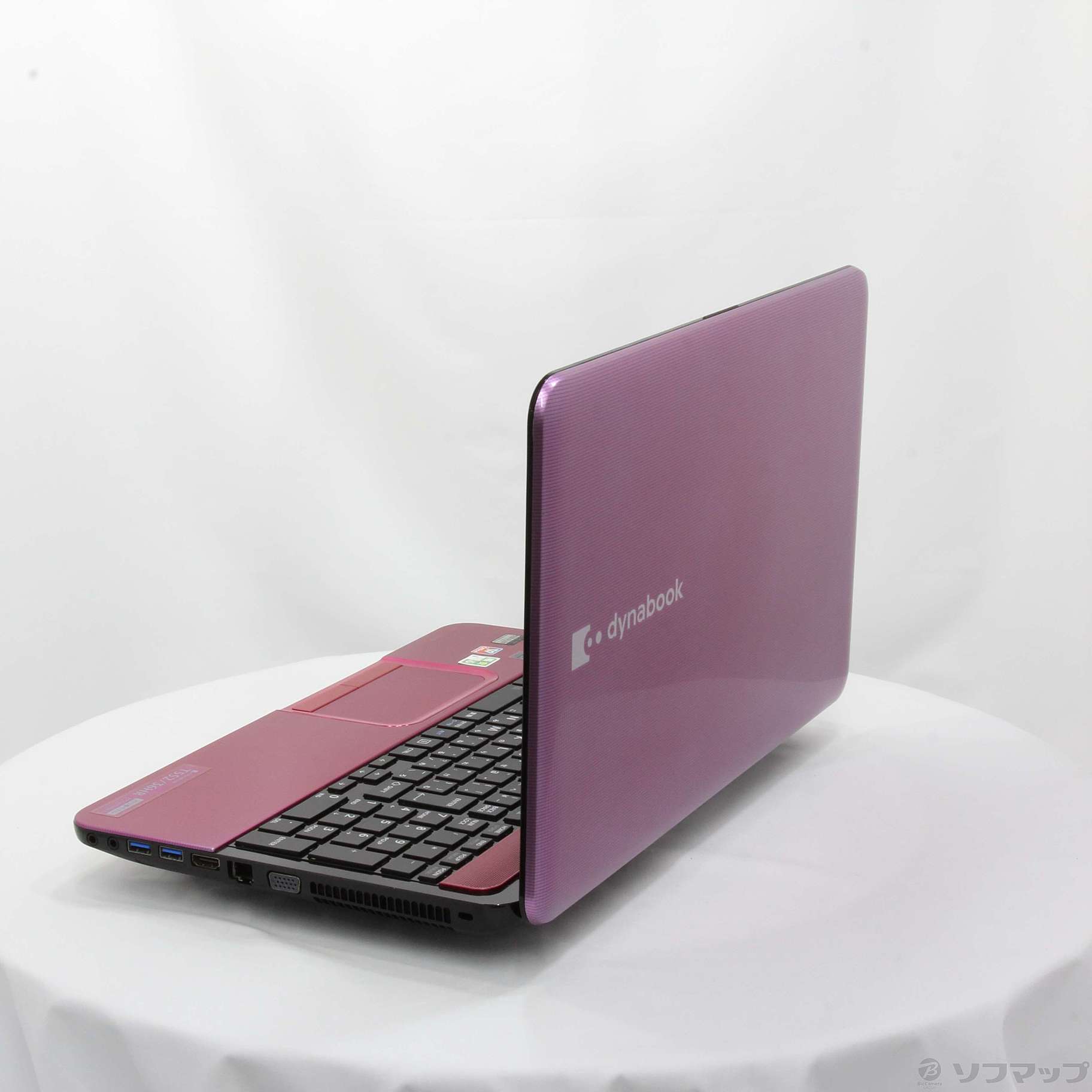 中古】格安安心パソコン dynabook T552／36HR PT55236HBMR ルビーロゼ