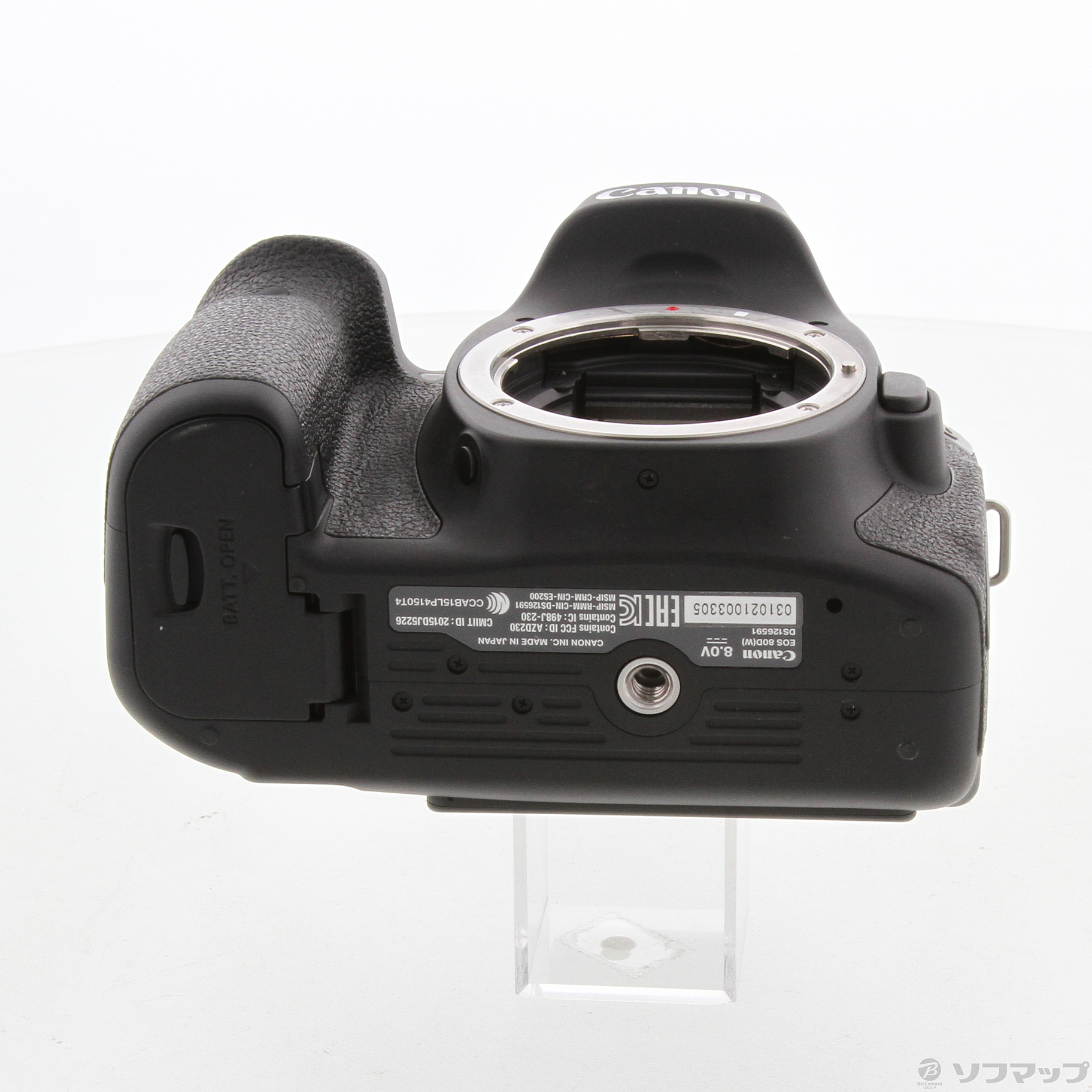 中古】EOS 80D (W) ボディ ブラック (2420万画素／SDXC) ◇06/04(金