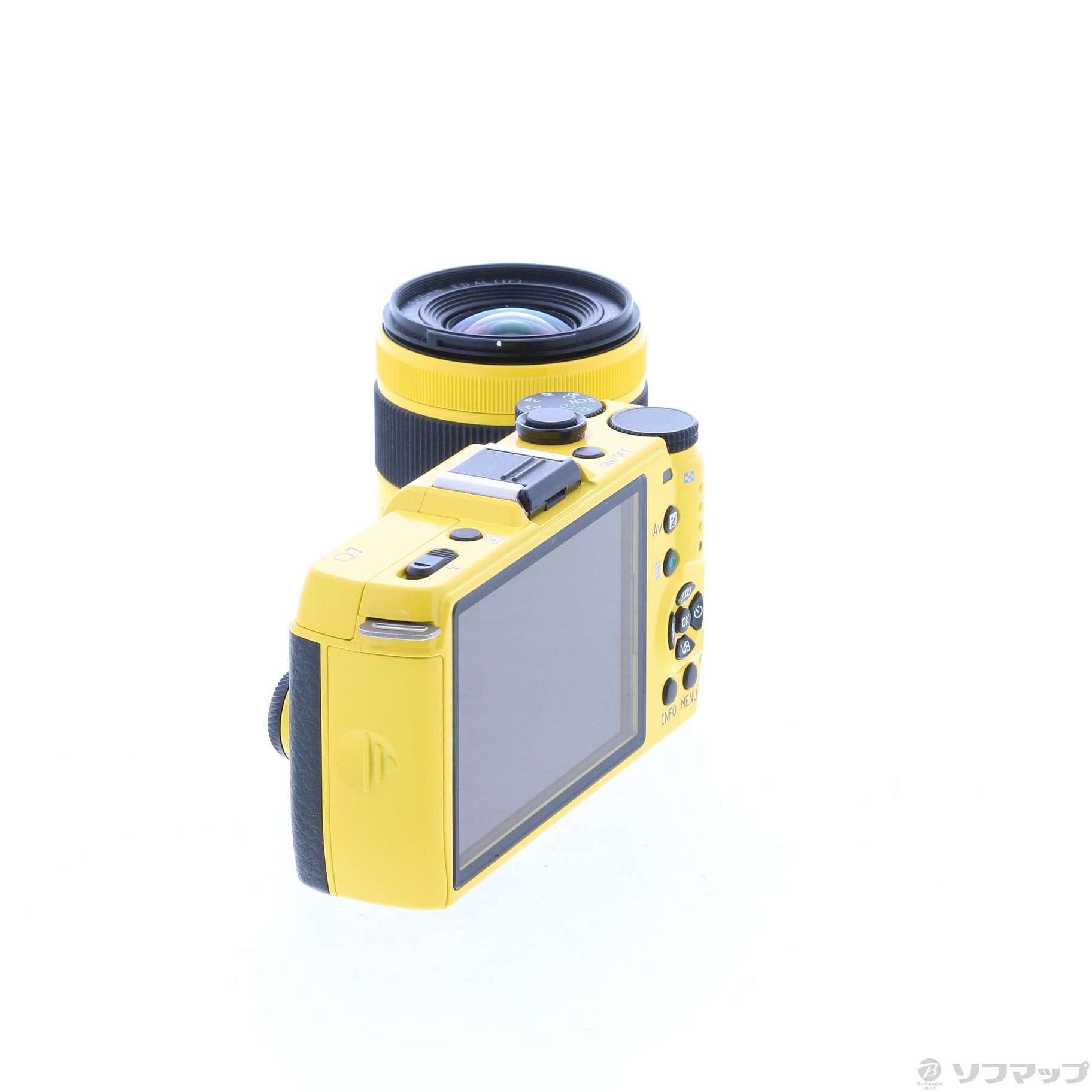 中古】PENTAX Q7 ズームレンズキット イエロー (1240万画素／SDXC