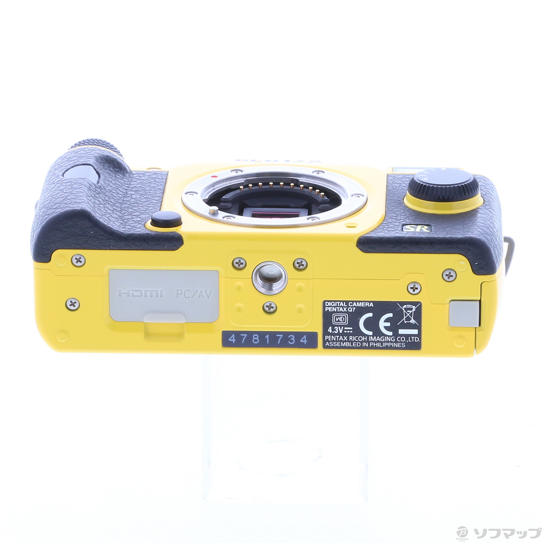 中古】PENTAX Q7 ズームレンズキット イエロー (1240万画素／SDXC