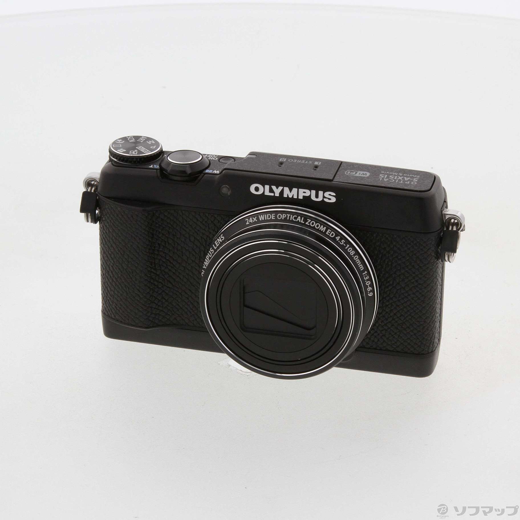 中古 Olympus Stylus Sh 3 Blk 1600万画素 24倍 ブラック 06 29 火 値下げ リコレ ソフマップの中古通販サイト