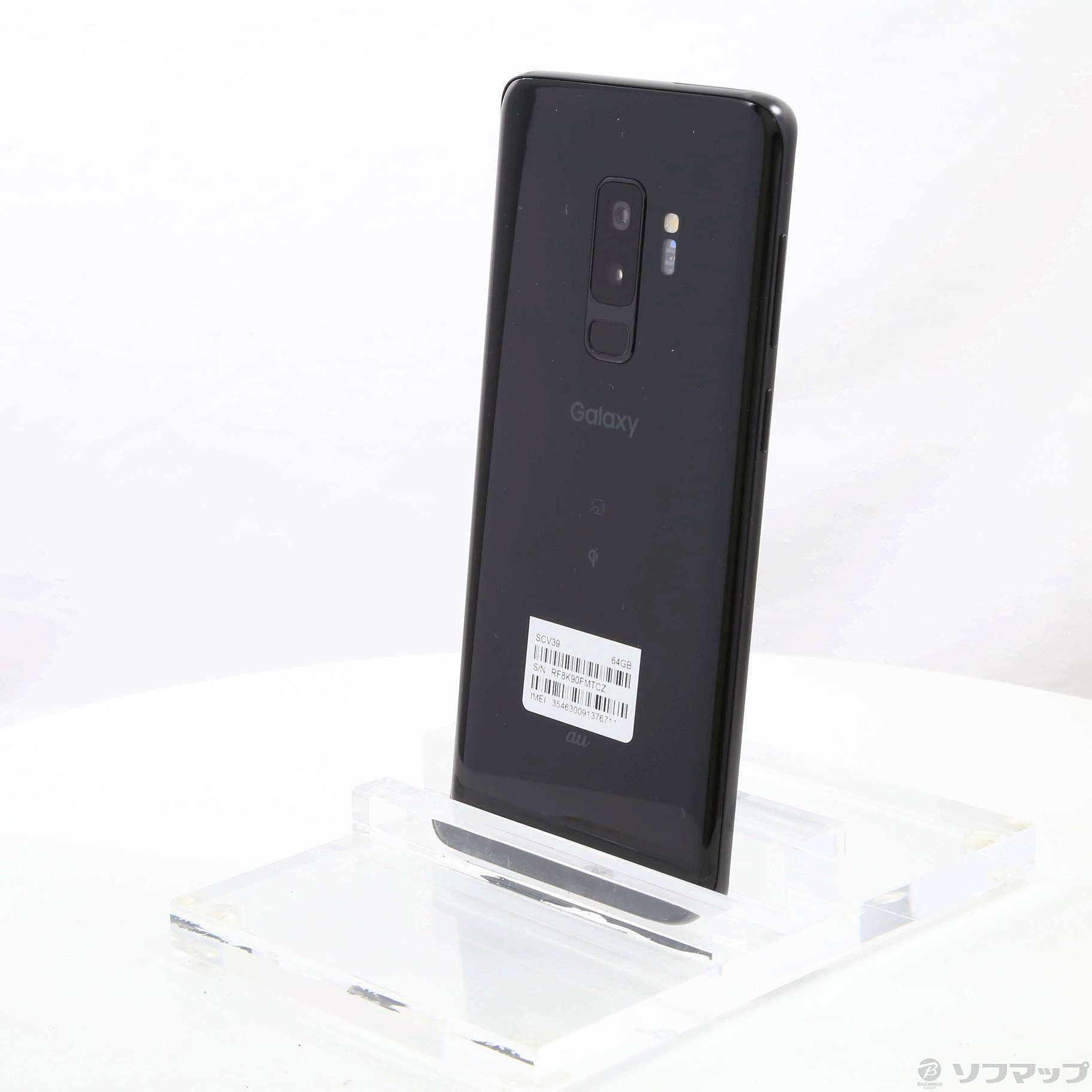 AU  Galaxy S9+ SCV39 ミッドナイトブラック????最終値下げスマートフォン本体