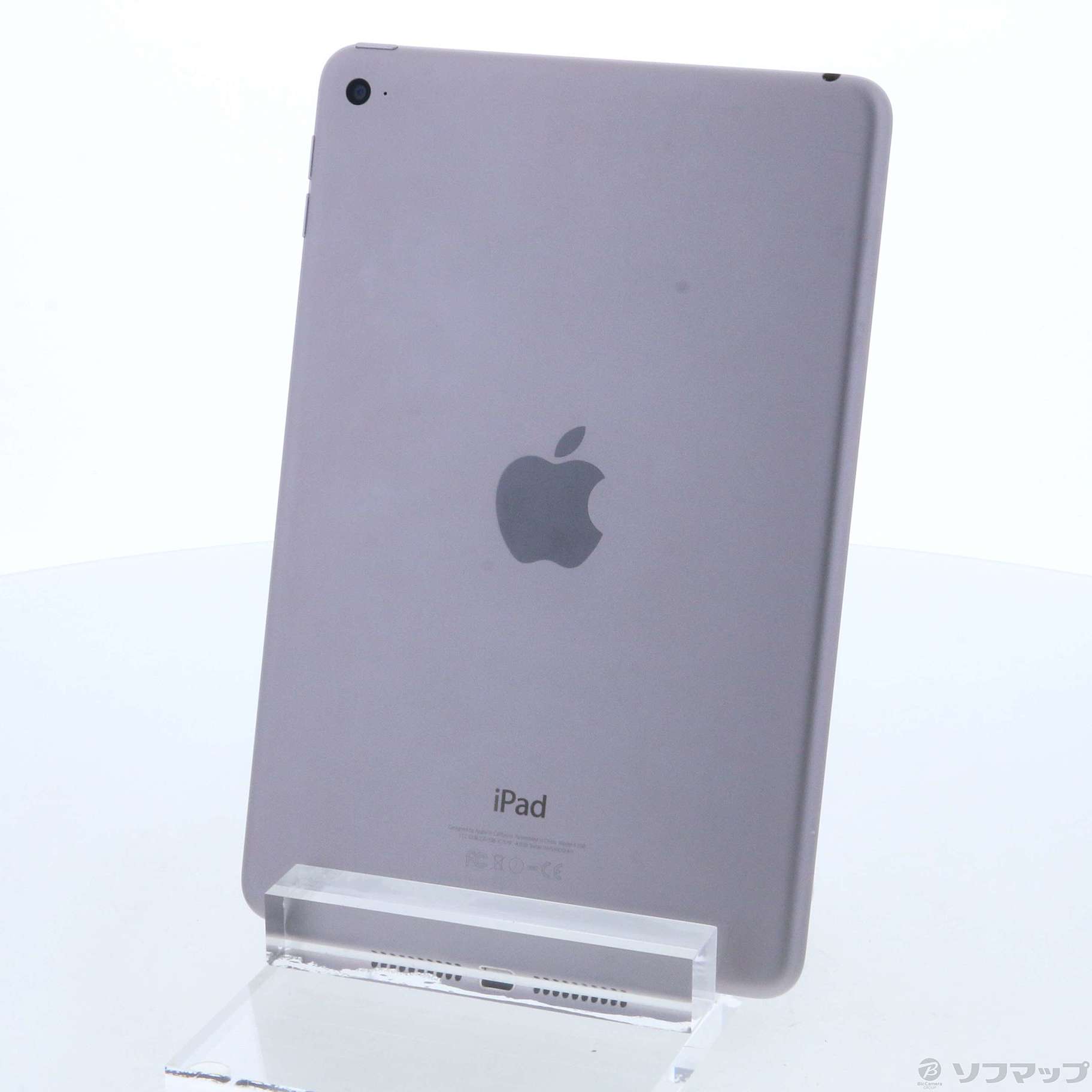 中古】iPad mini 4 16GB スペースグレイ FK6J2J／A Wi-Fi 