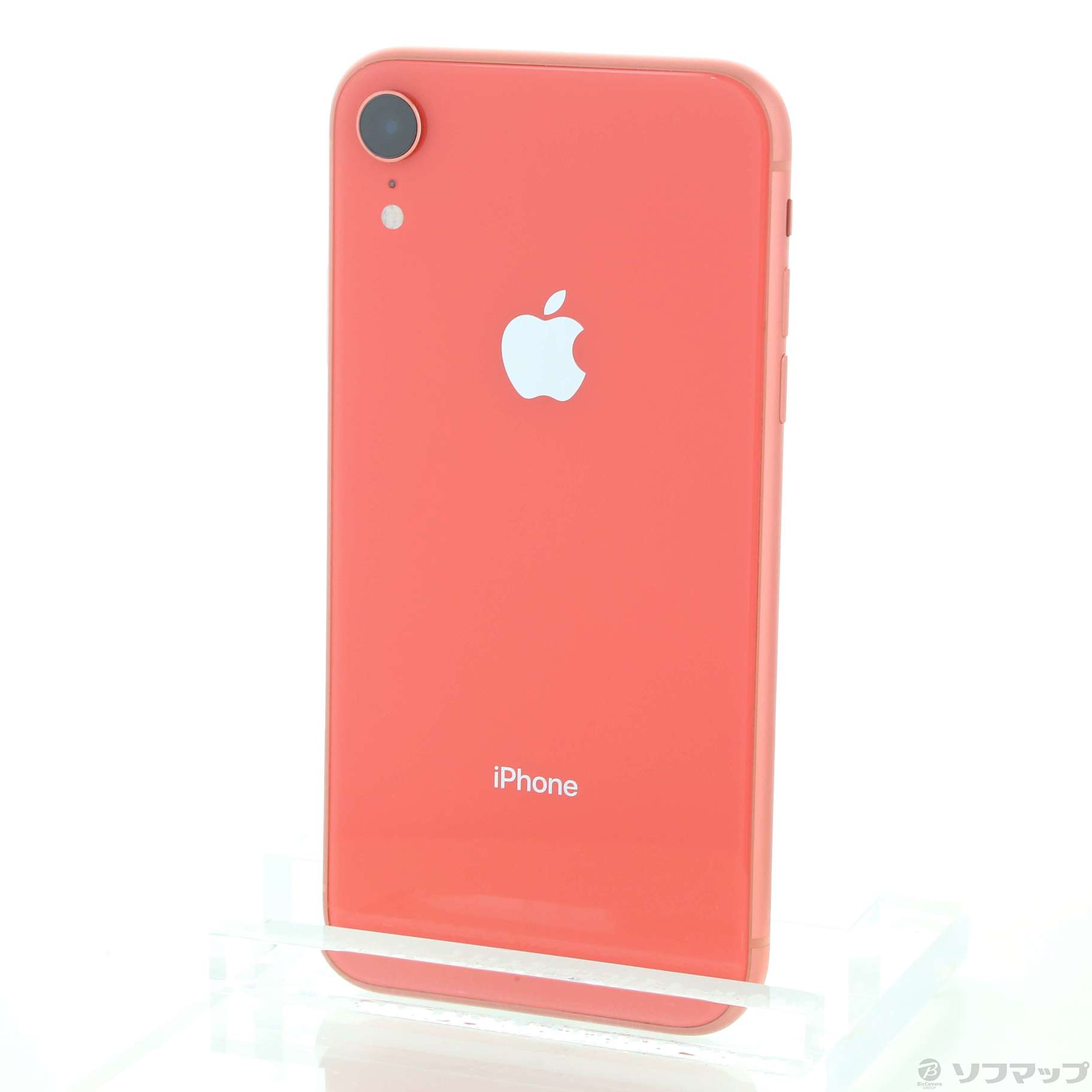 中古】iPhoneXR 128GB コーラル MT0T2J／A SIMフリー ◇07/26(月