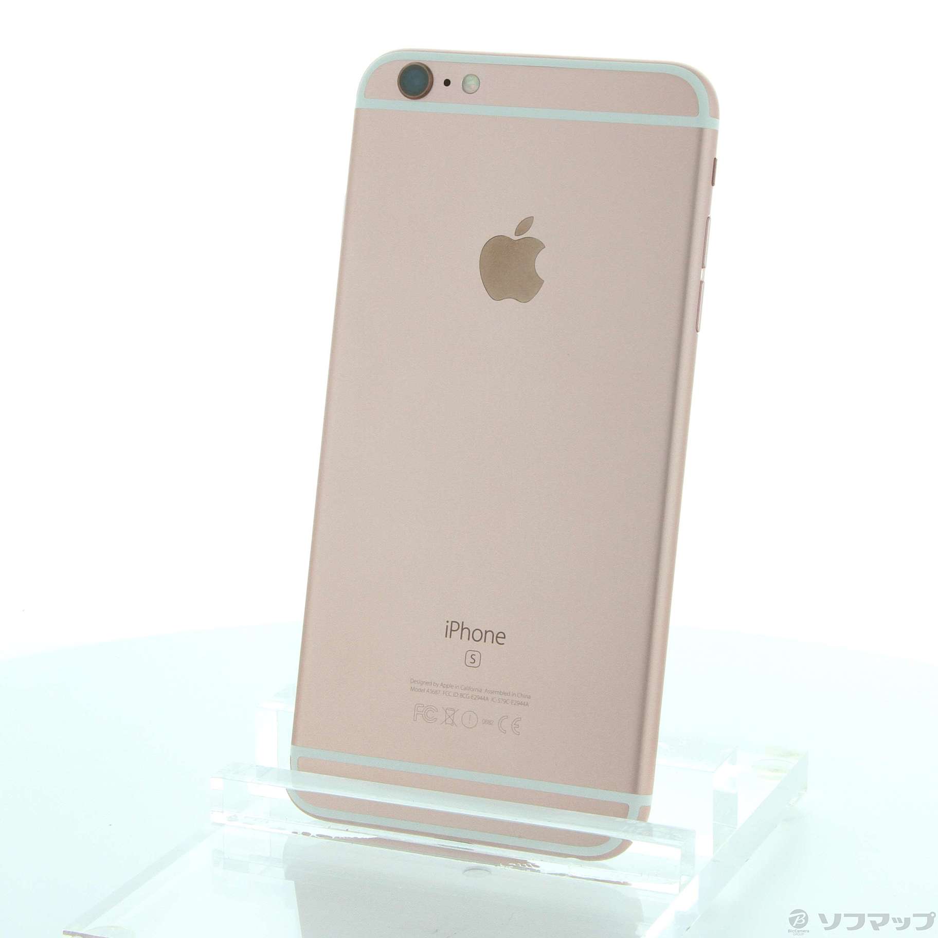 中古】iPhone6s Plus 16GB ローズゴールド NKU52J／A SIMフリー ◇10