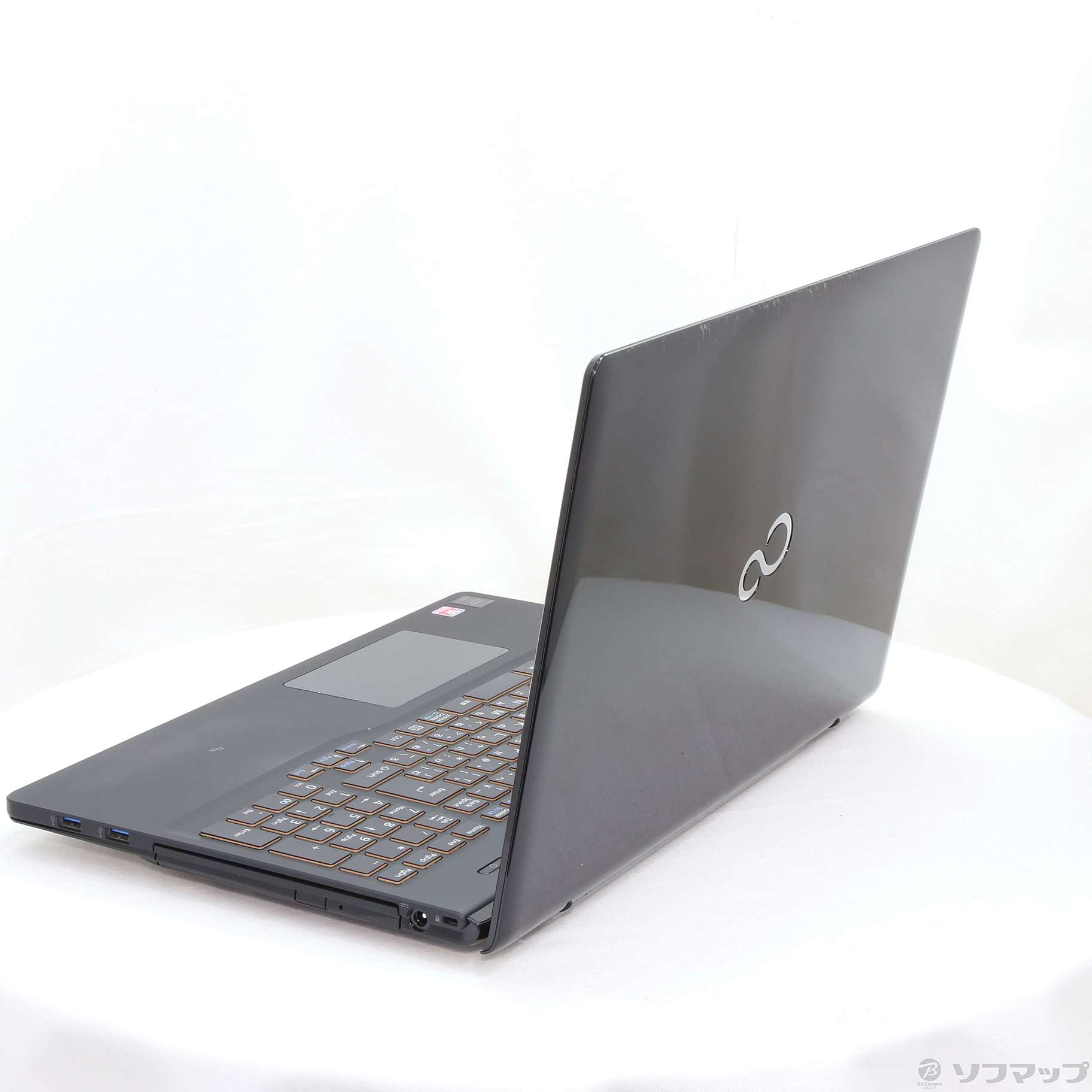 中古】LIFEBOOK AH77／R FMVA77RB シャイニーブラック [2133032765857 