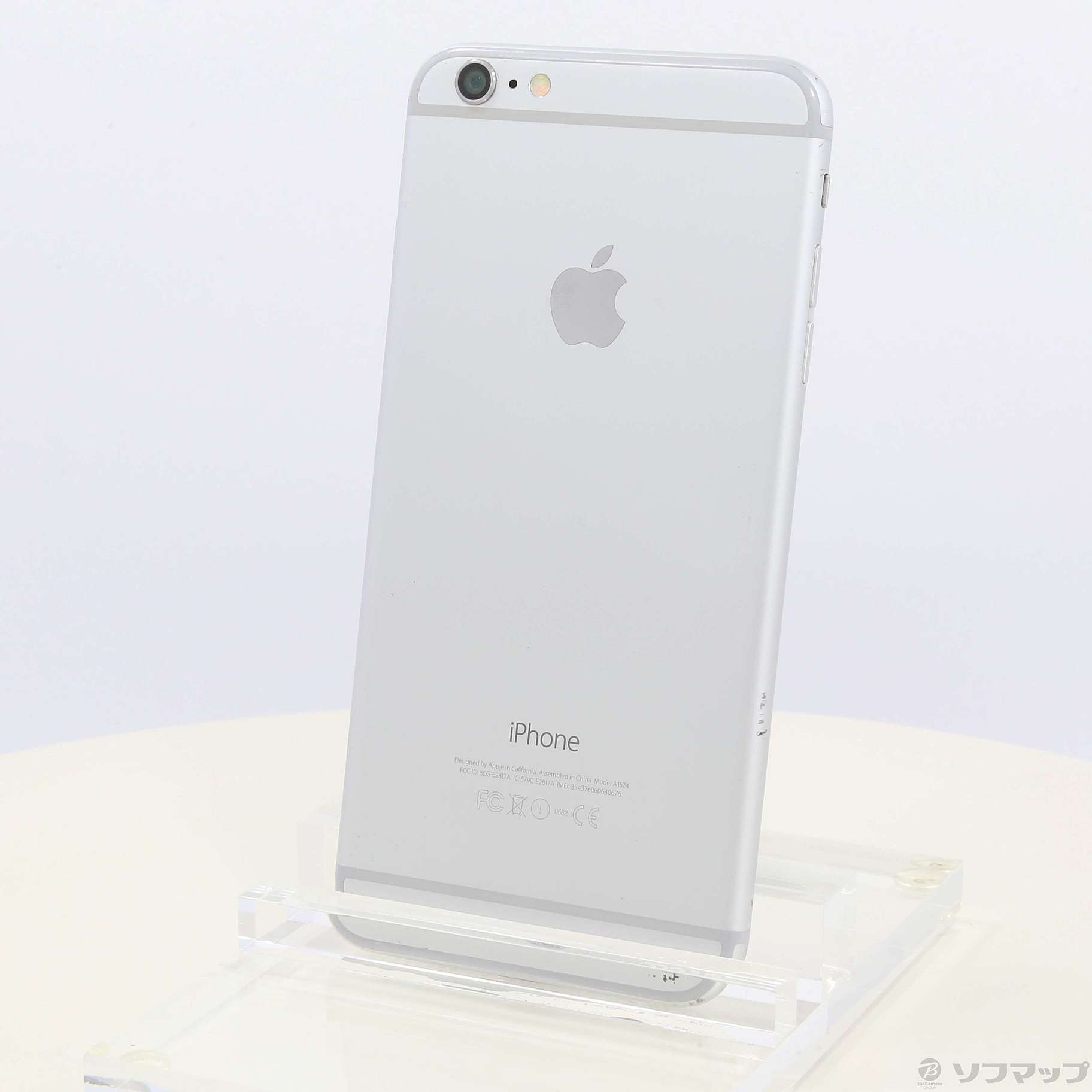 iPhone6 Plus 128GB シルバー MGAE2J／A au