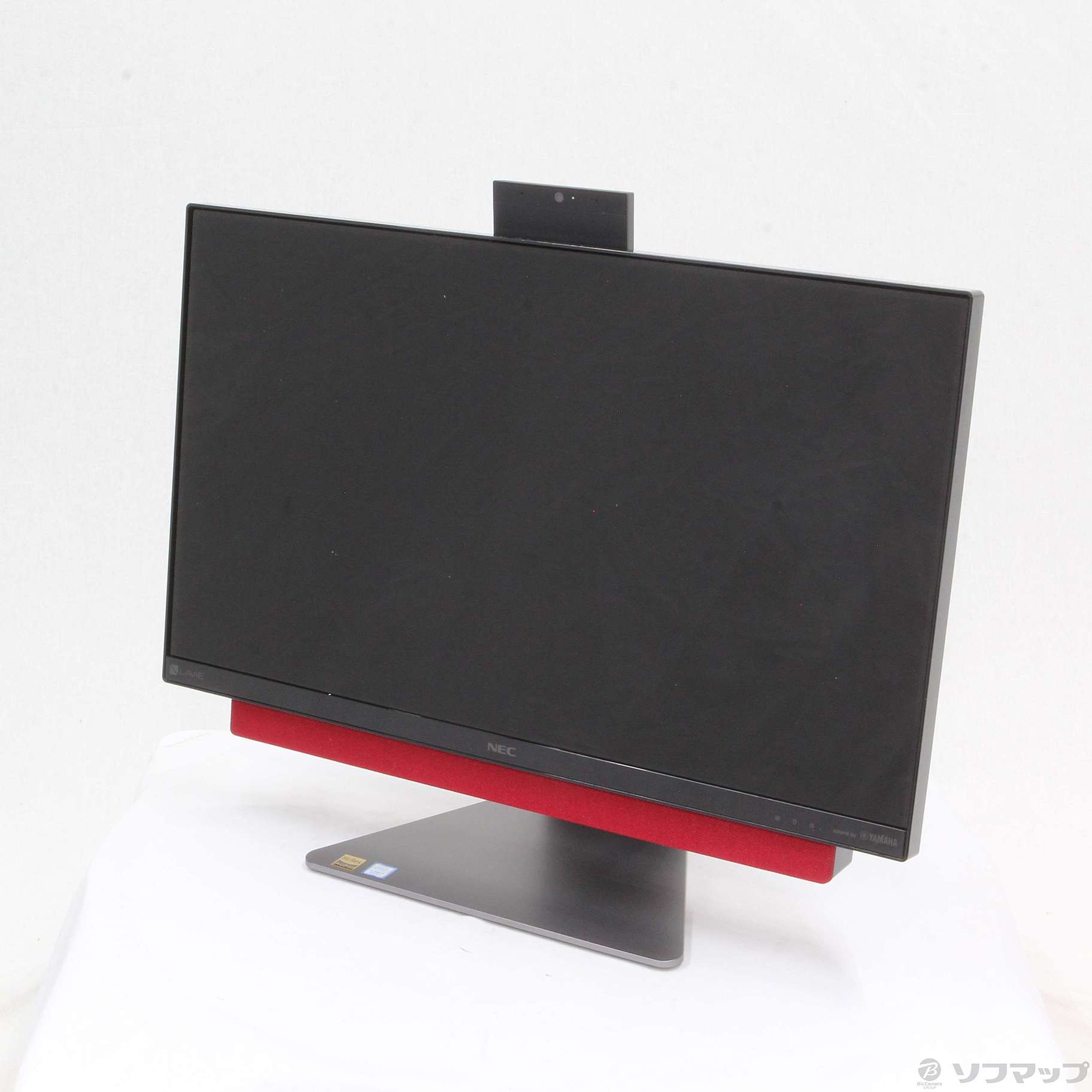 中古】LAVIE Desk All-in-one PC-DA770KAR メタルレッド 〔NEC