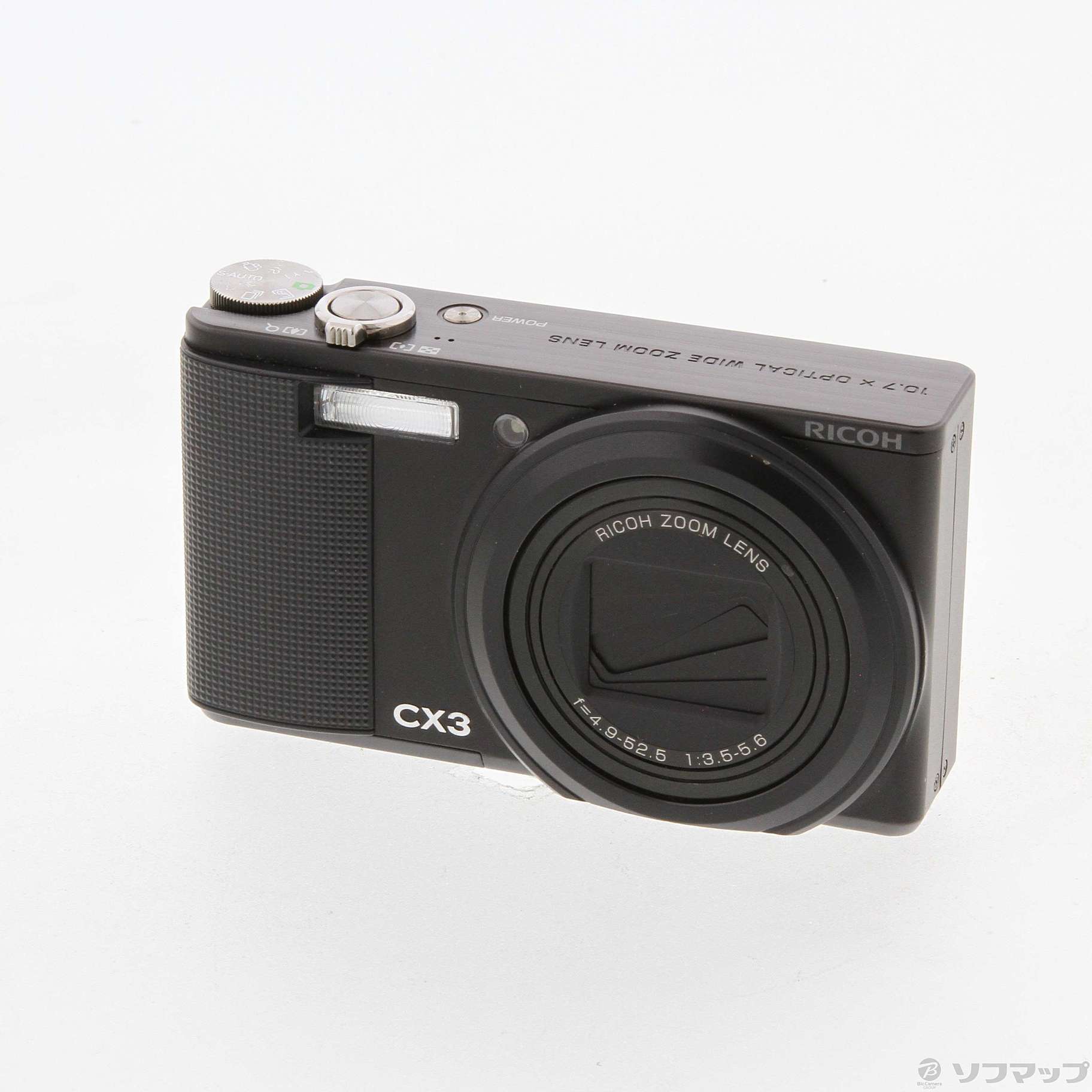 RICOH CX3 コンパクトデジタルカメラ ブラック リコー、裏面照射CMOSを採用したデジカメ「CX3」 - 価格.com