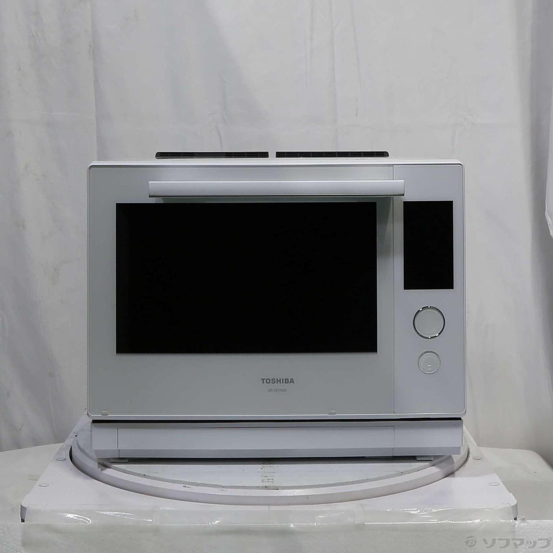 中古】〔展示品〕スチームオーブンレンジ 石窯ドーム 石窯ドーム グランホワイト ER-VD7000-W ［30L］ [2133032805263] -  リコレ！|ビックカメラグループ ソフマップの中古通販サイト