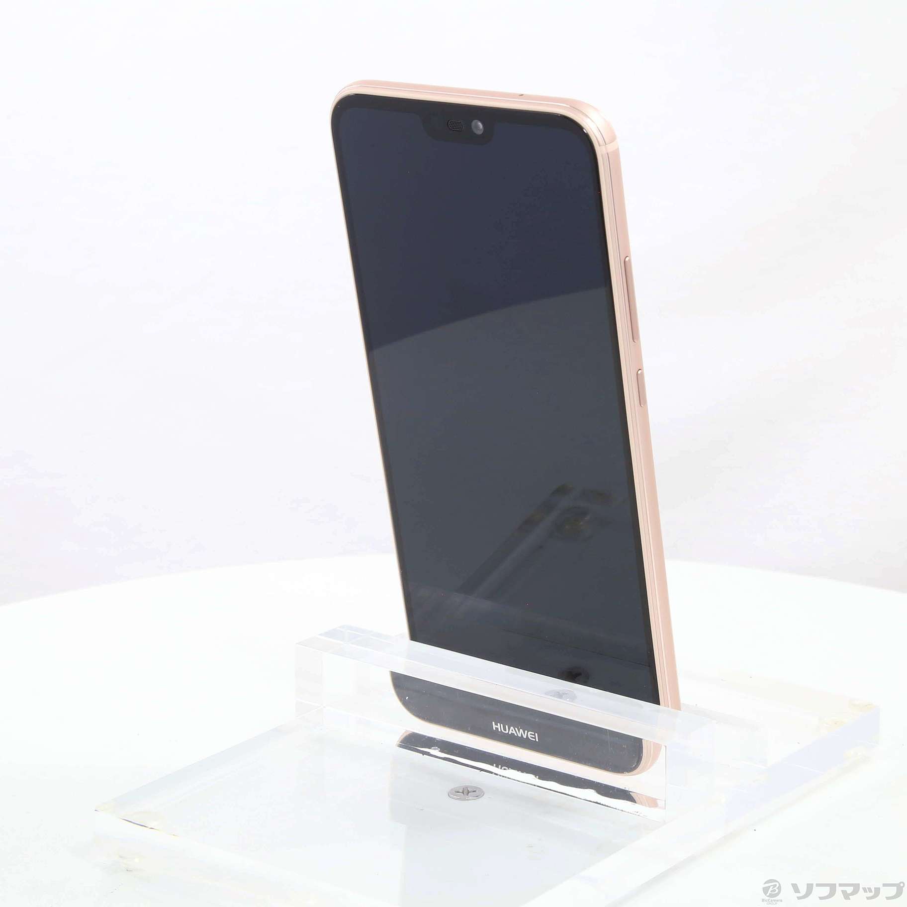 中古】HUAWEI P20 lite 64GB サクラピンク HWV32 auロック解除SIM
