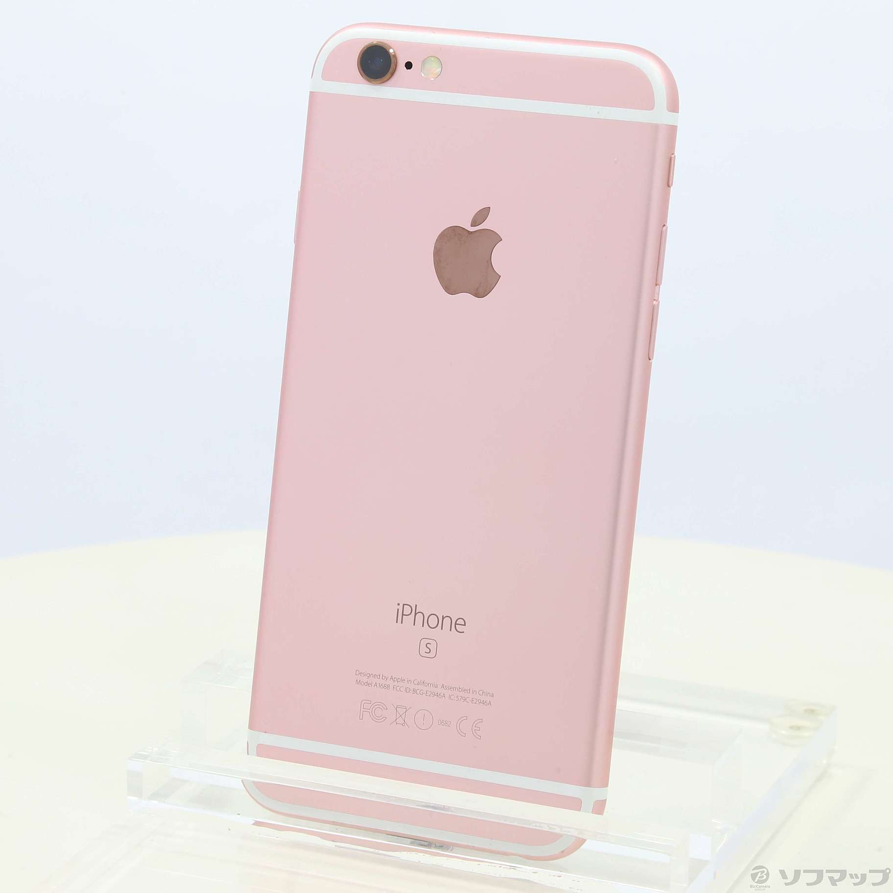 中古】iPhone6s 64GB ローズゴールド NKQR2J／A SIMフリー