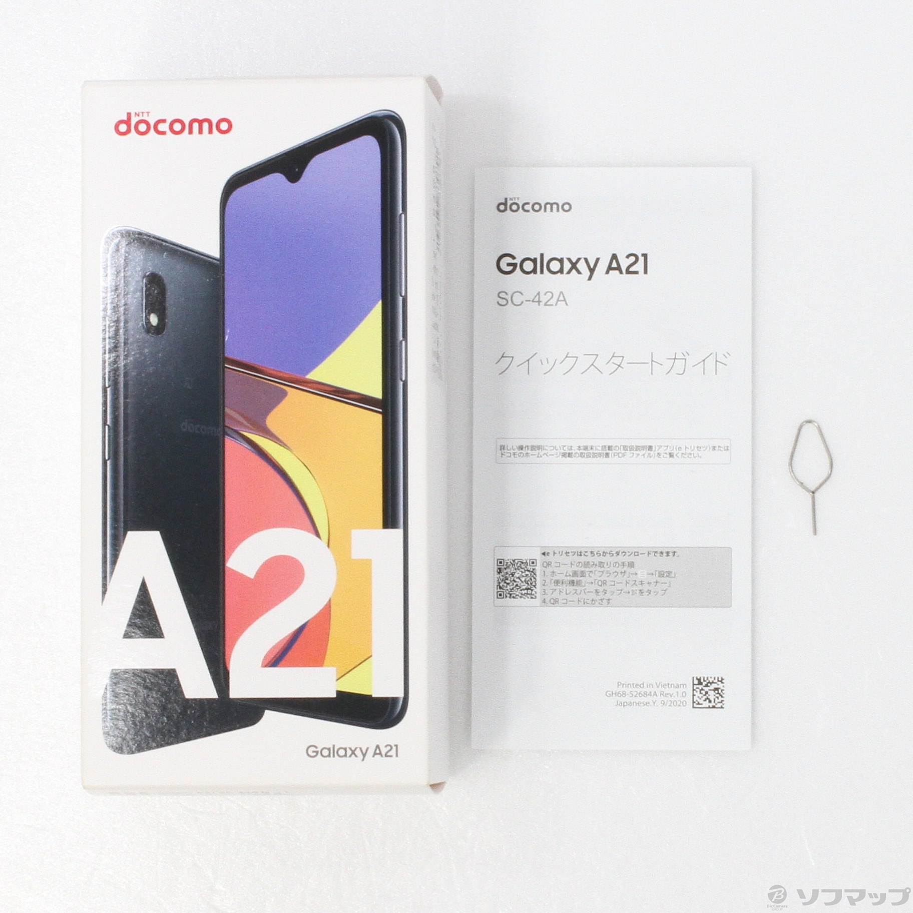 未使用☆docomo SAMSUNG Galaxy A21 SC-42A - 携帯電話