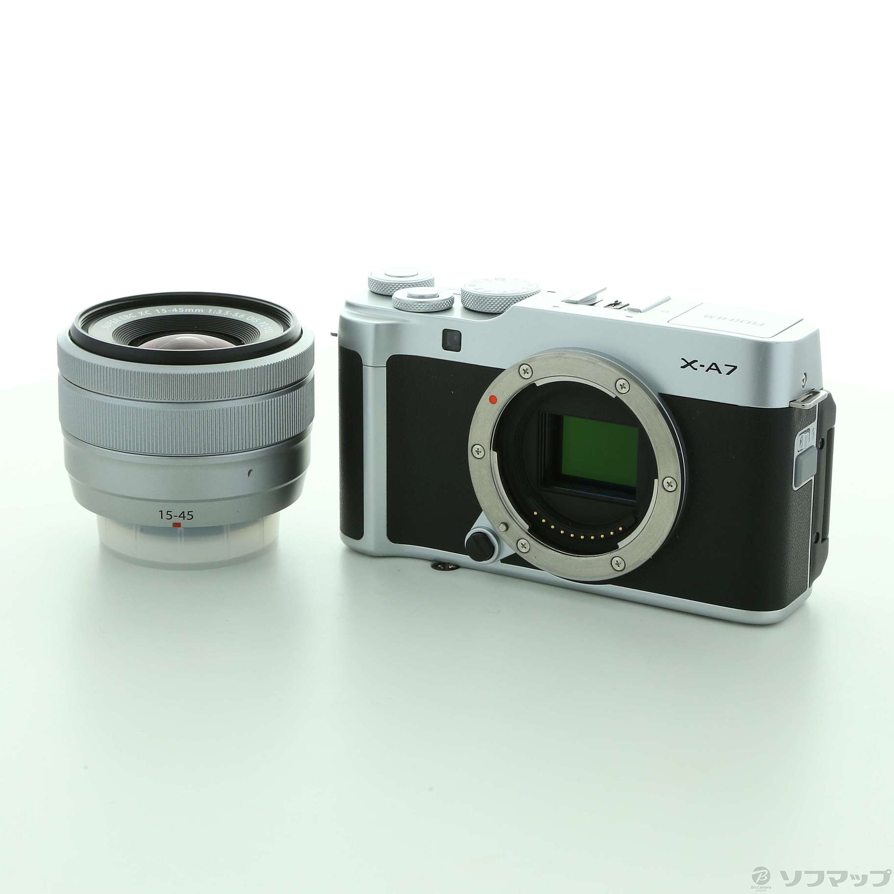 FUJIFILM X-A7 レンズキット シルバー - ビデオカメラ
