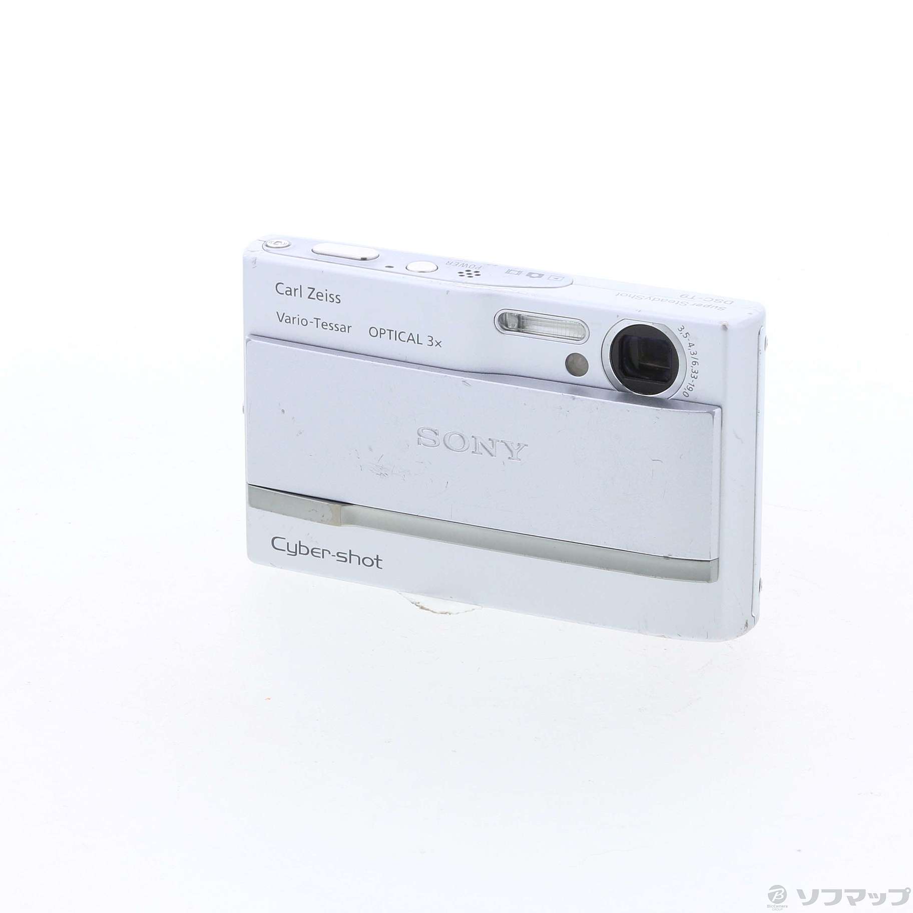 SONY コンパクトデジタルカメラ サイバーショット DSC-T9 シルバー-
