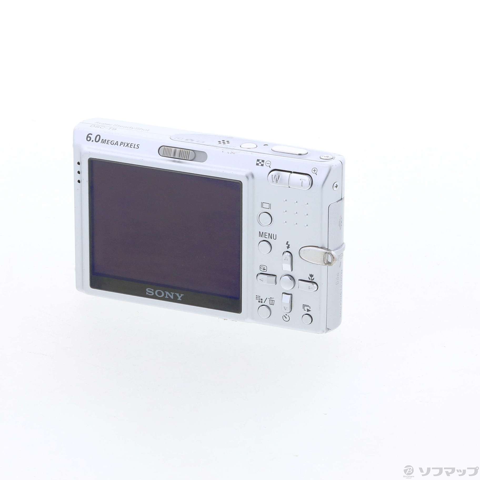 中古】CYBER SHOT DSC-T9 S (600万画素／3倍ズーム／シルバー) ◇09/10 