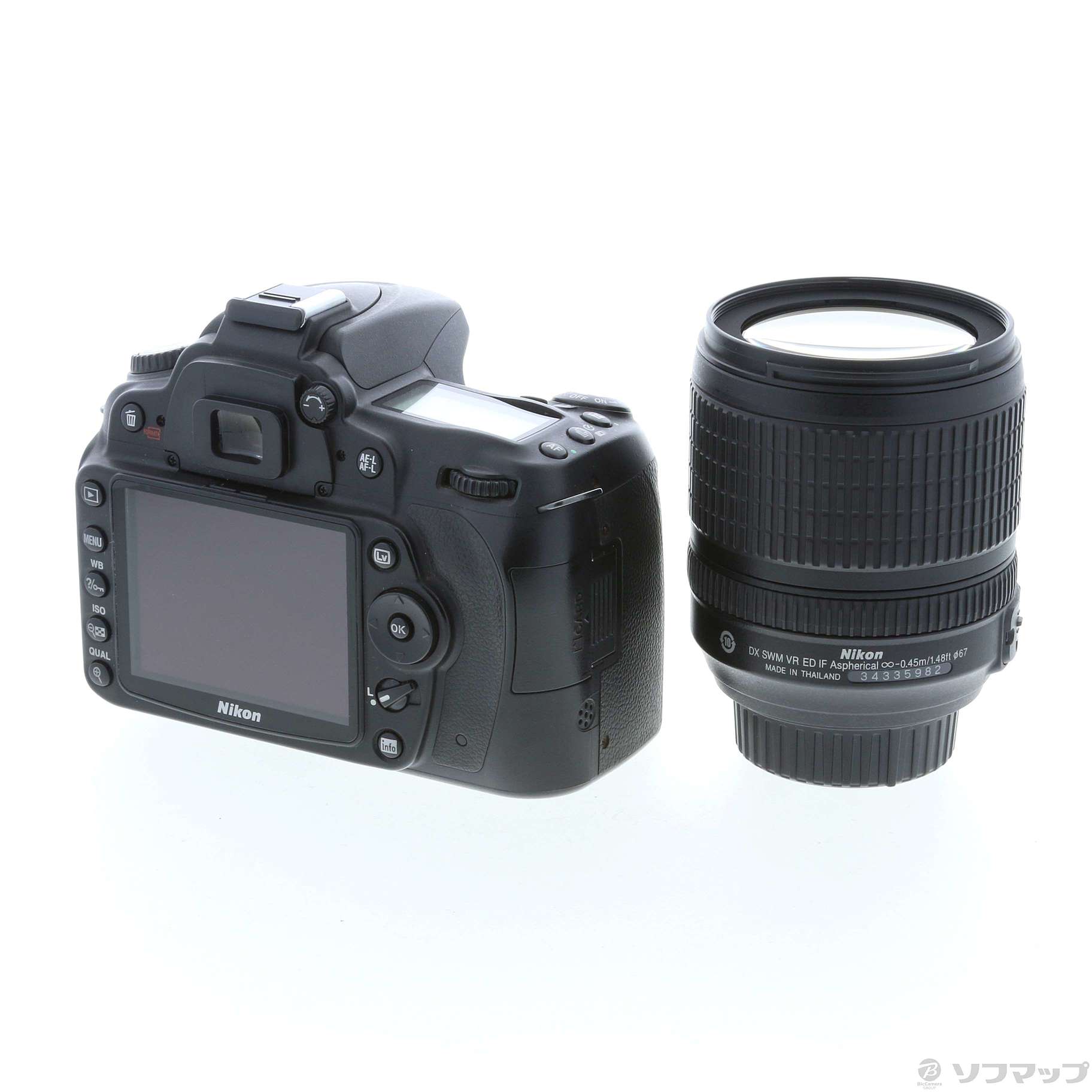 動作良好！】Nikon デジタル一眼レフ D90 レンズキット セット-