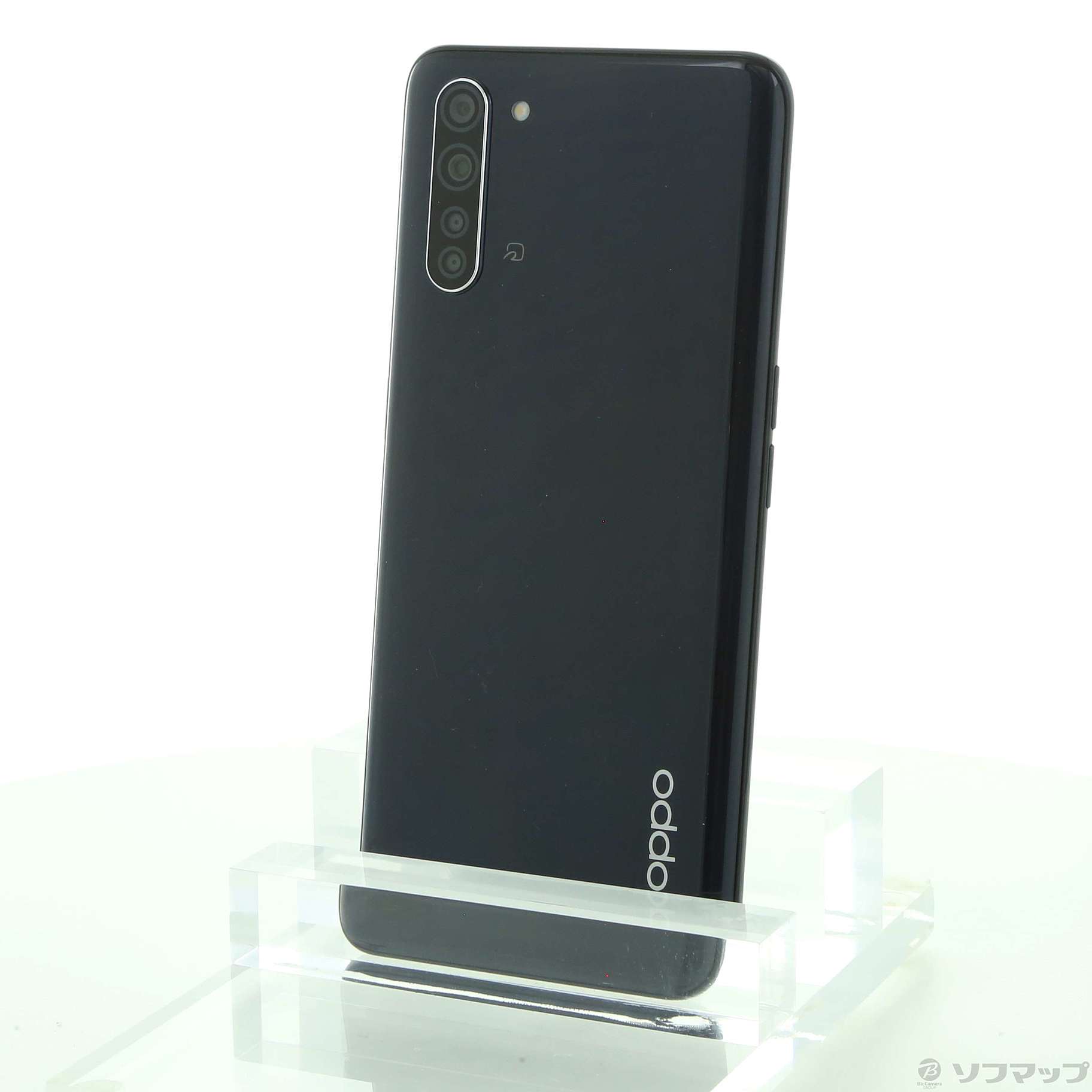 中古】OPPO Reno3 A 128GB ブラック OPU33SKU UQ mobile