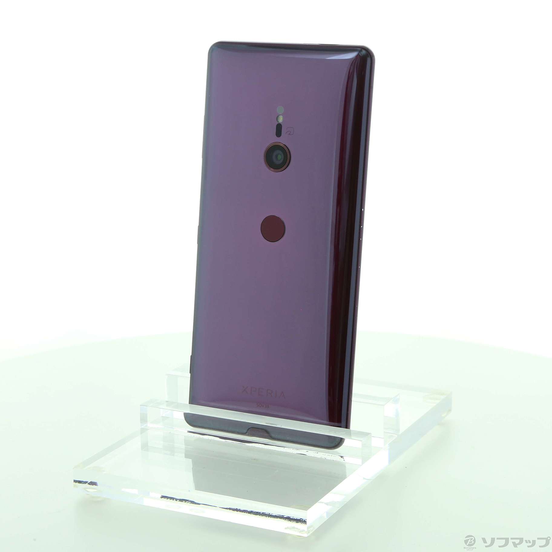 中古】Xperia XZ3 64GB ボルドーレッド SOV39 auロック解除SIM