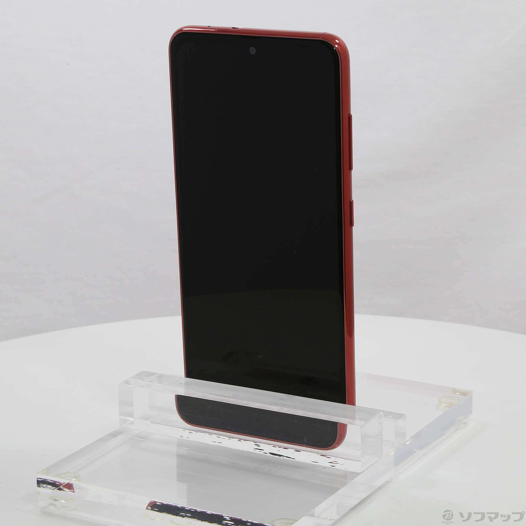 中古】GALAXY A21 64GB レッド SC-42A docomoロック解除SIMフリー ◇08