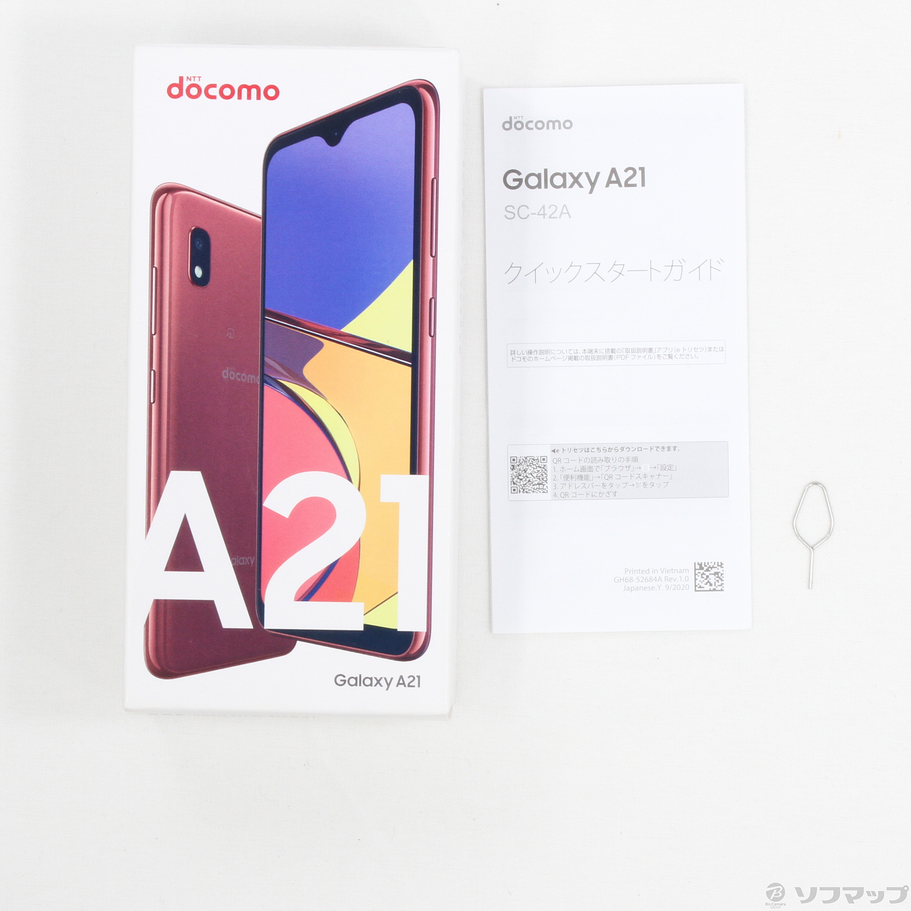 中古】GALAXY A21 64GB レッド SC-42A docomoロック解除SIMフリー ◇08/20(金)値下げ！  [2133032910653] - リコレ！|ビックカメラグループ ソフマップの中古通販サイト